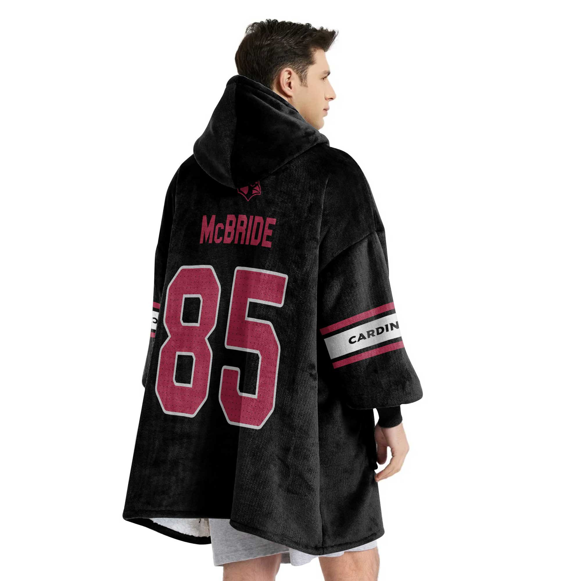 Adult 85 Arizona Football Unisex Blanket Hoodie