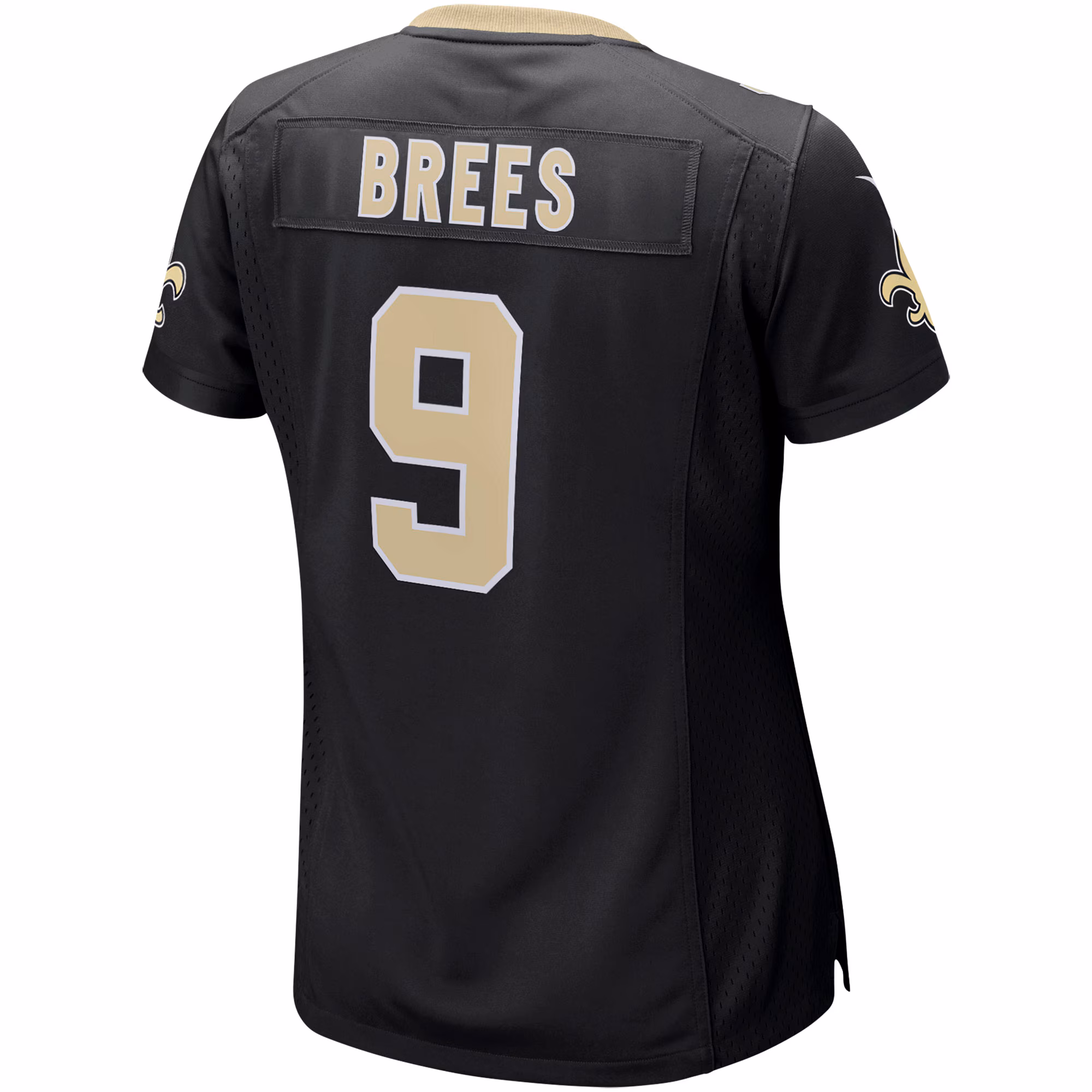 Drew Brees New Orleans Saints Women's Game Player Jersey - Black