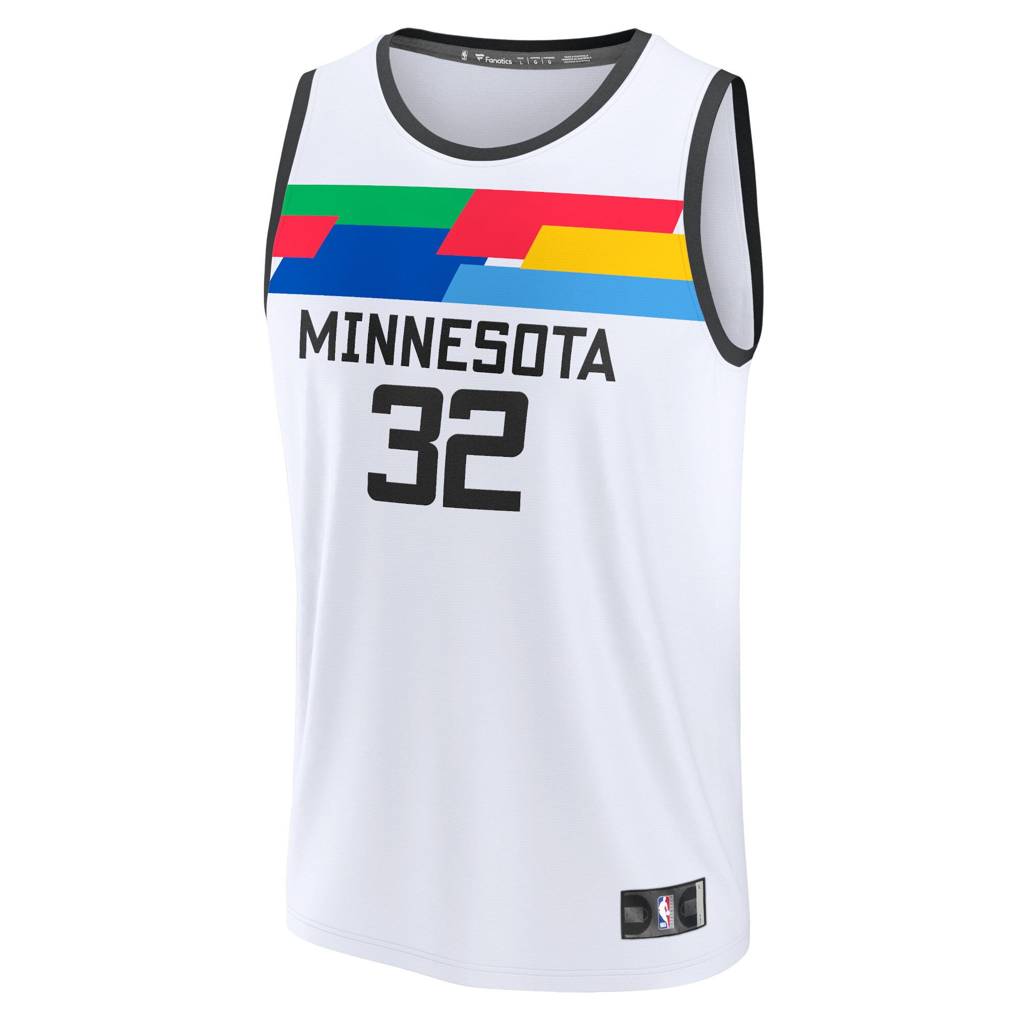 Karl-Anthony Towns Minnesota Timberwolves  Youth 2022/23 Fastbreak Jersey - City Edition - White