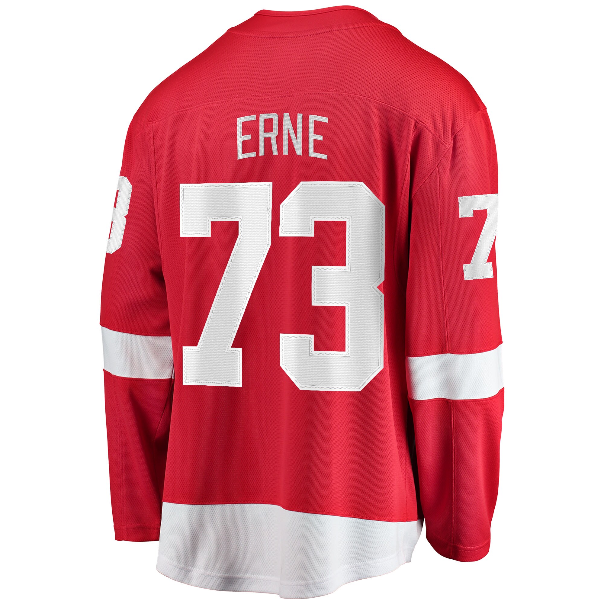 Adam Erne Detroit Red Wings Home Breakaway Player Jersey - Red