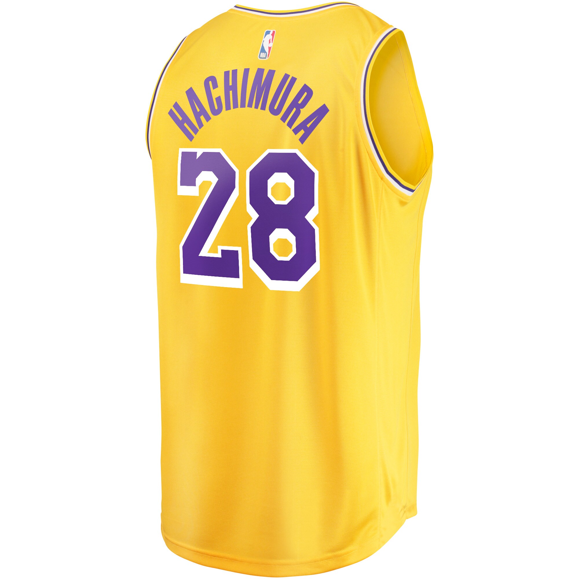 Rui Hachimura Los Angeles Lakers  Youth Fast Break Player Jersey - Icon Edition - Gold