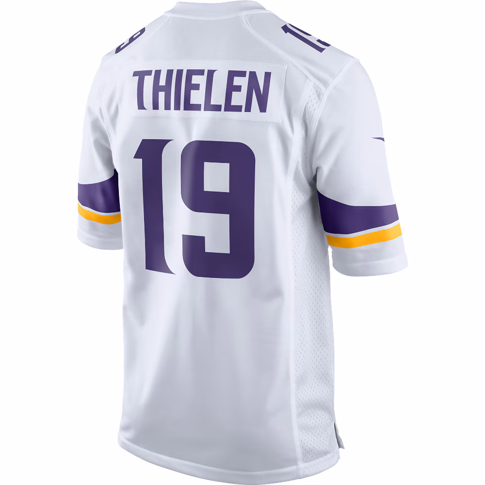 Adam Thielen Minnesota Vikings Youth Game Jersey - White