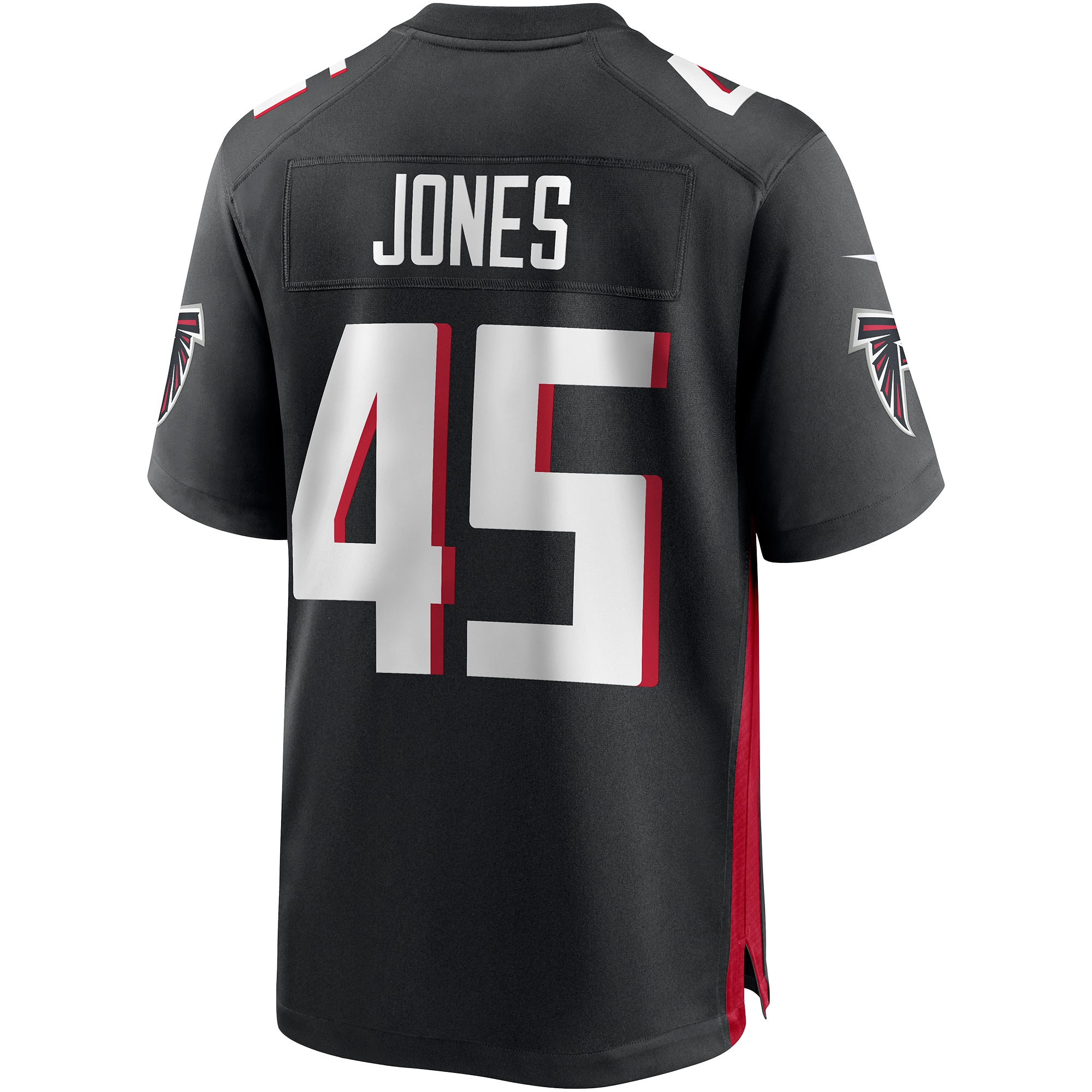 Deion Jones Atlanta Falcons  Game Player Jersey - Black