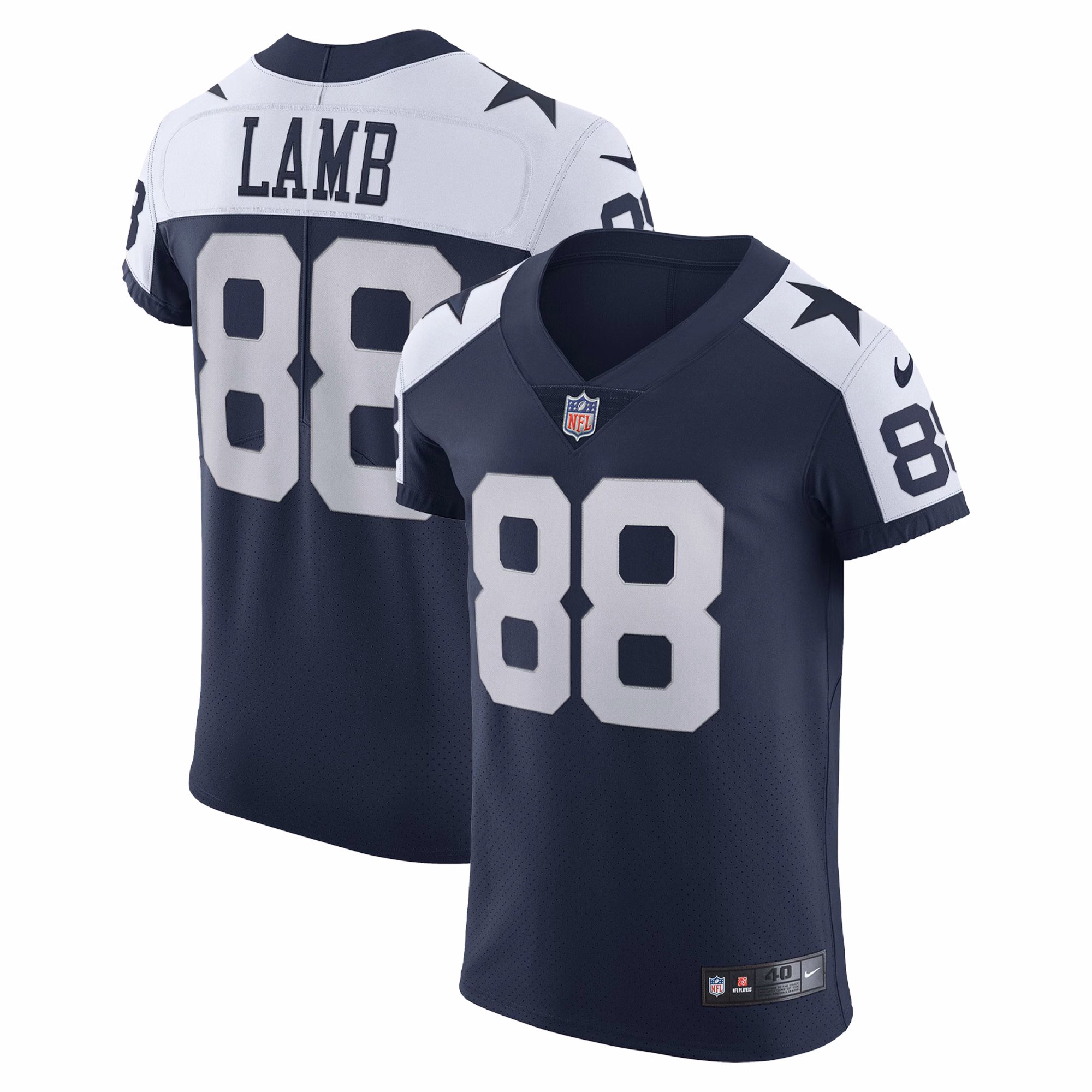 CeeDee Lamb Dallas Cowboys Vapor Elite Jersey - White