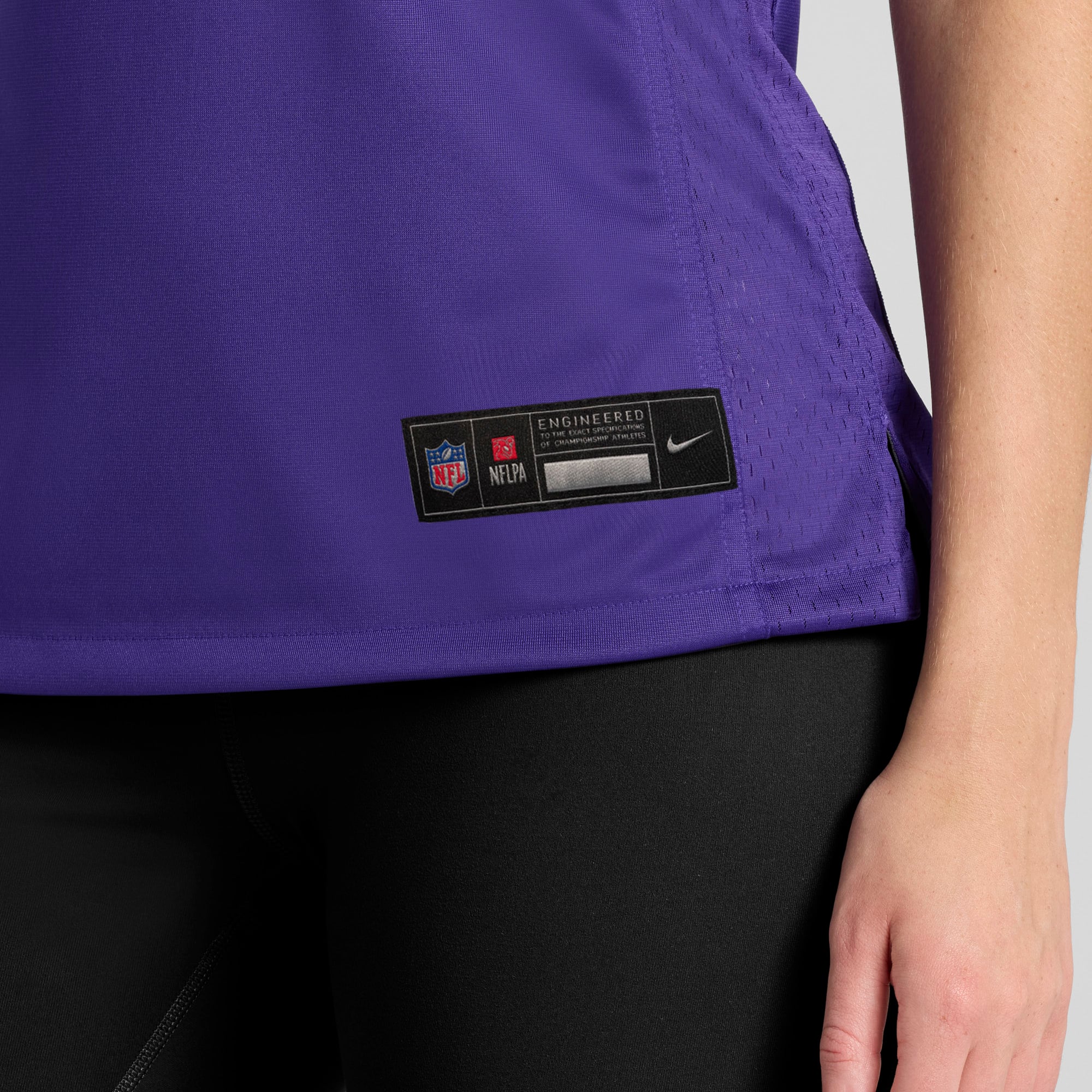 Aaron Dykes Minnesota Vikings Women's Team Game Jersey - Purple