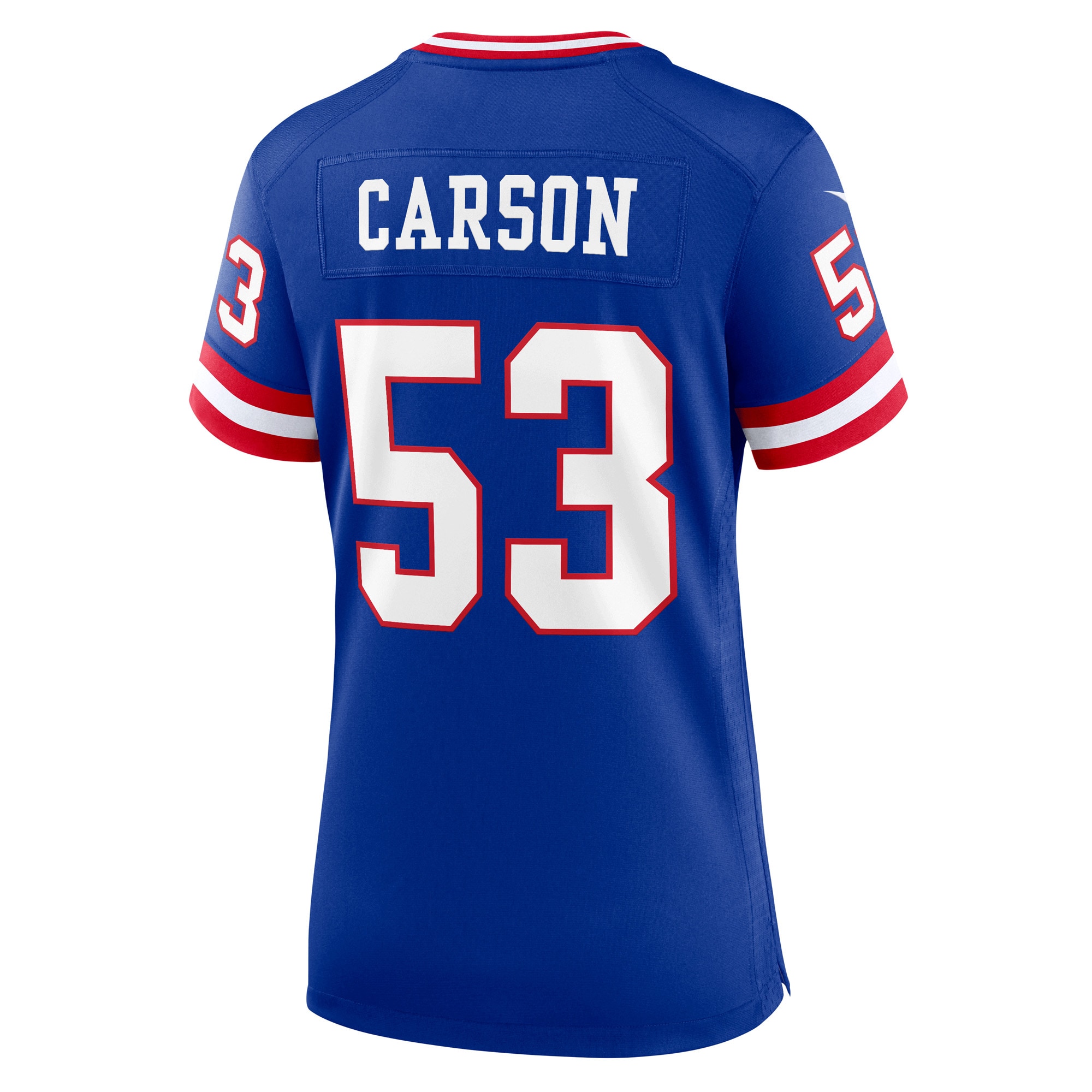 Harry Carson New York Giants Women's Classic Retired Player Game Jersey - Royal