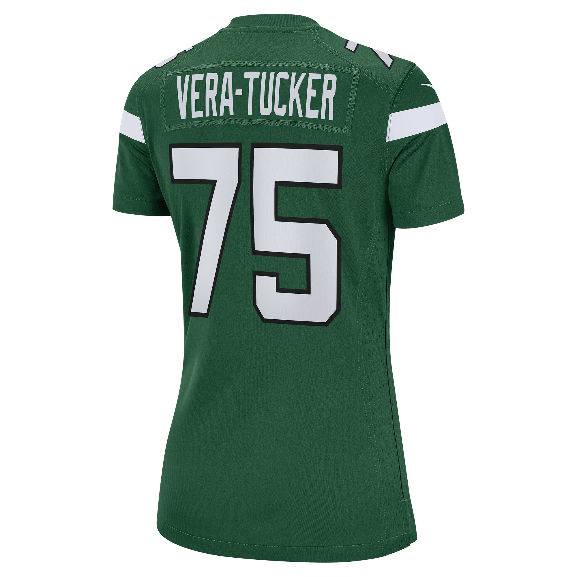 Alijah Vera-Tucker New York Jets  Women's Game Player Jersey - Gotham Green