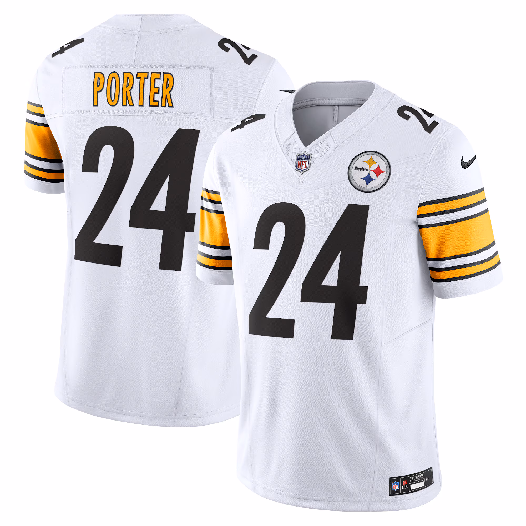 Joey Porter Jr. Pittsburgh Steelers  Vapor F.U.S.E. Limited Jersey - White