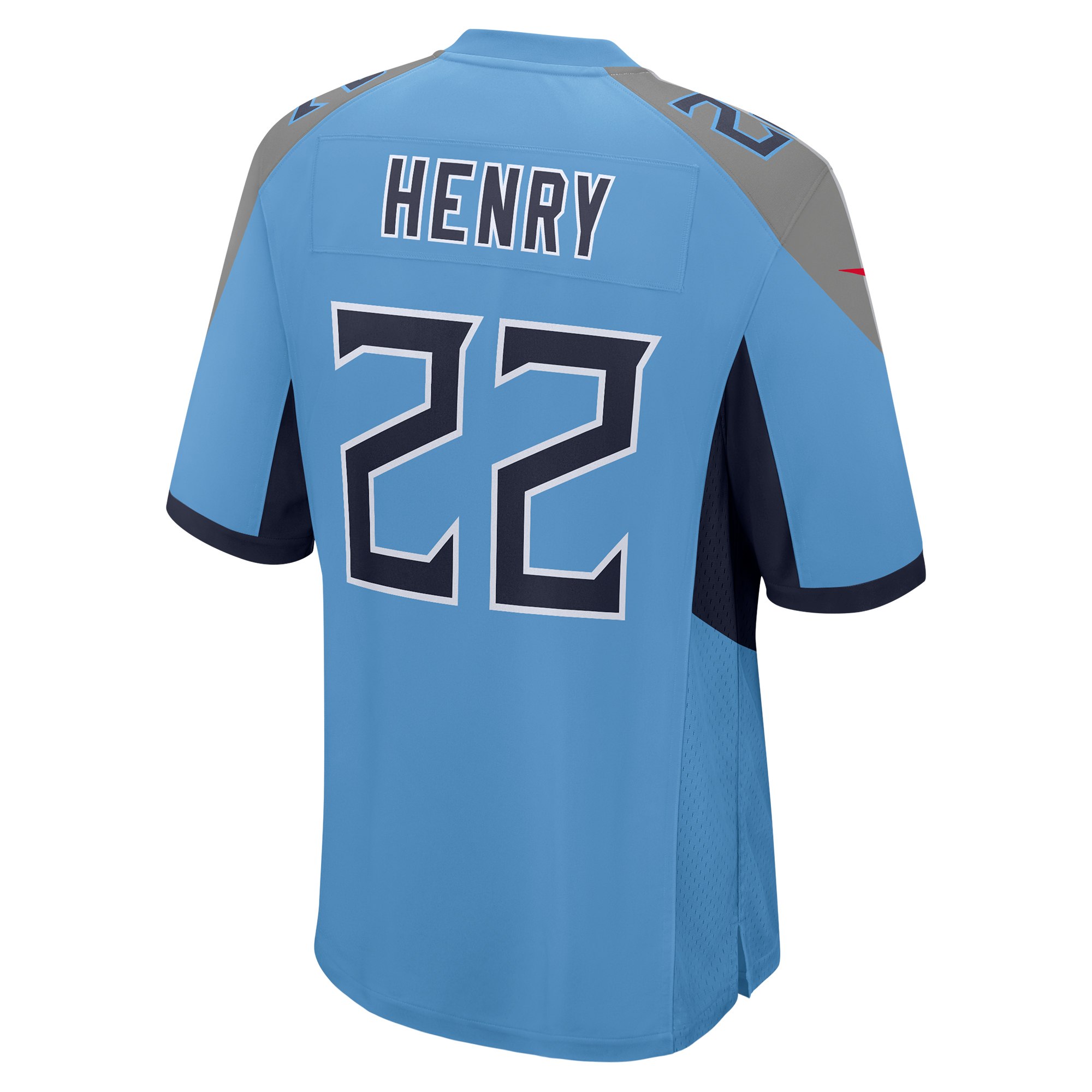 Derrick Henry Tennessee Titans Youth Game Jersey - Light Blue