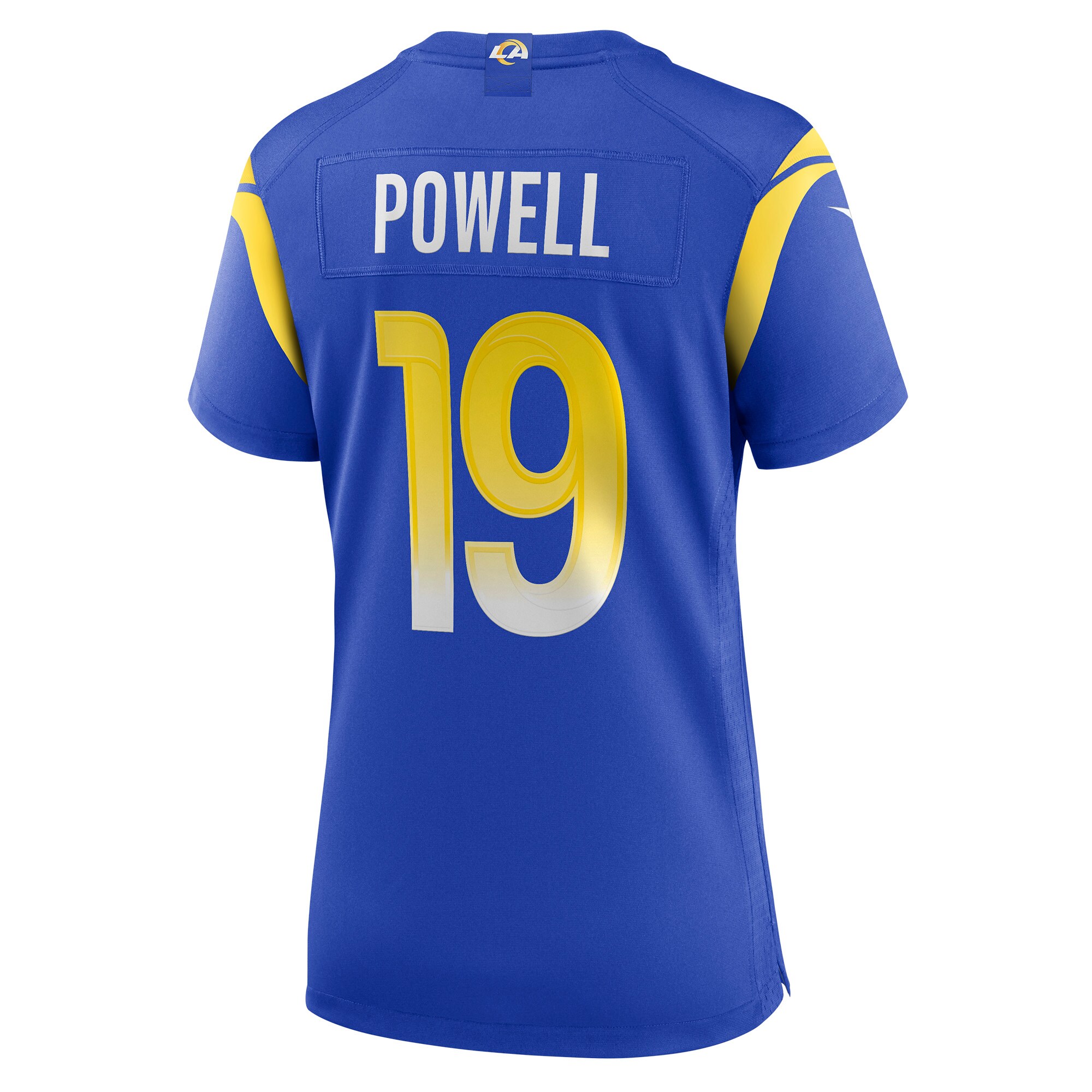 Brandon Powell Los Angeles Rams  Women's Game Jersey - Royal