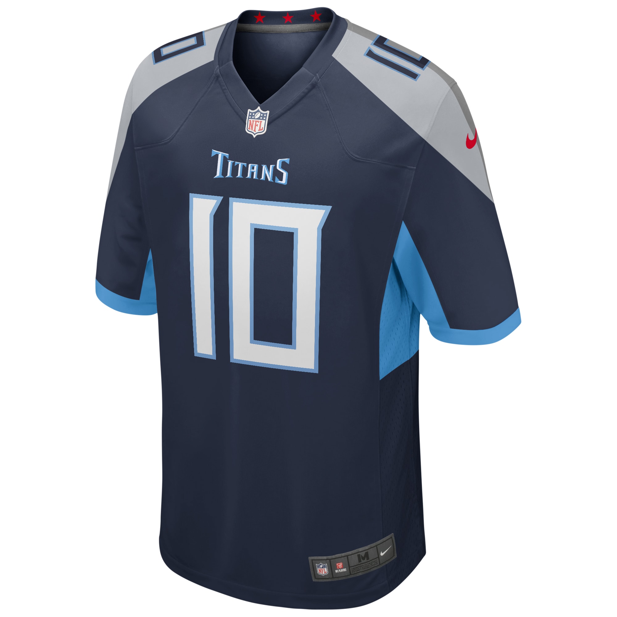 Vince Young Tennessee Titans Game Retired Player Jersey - Navy