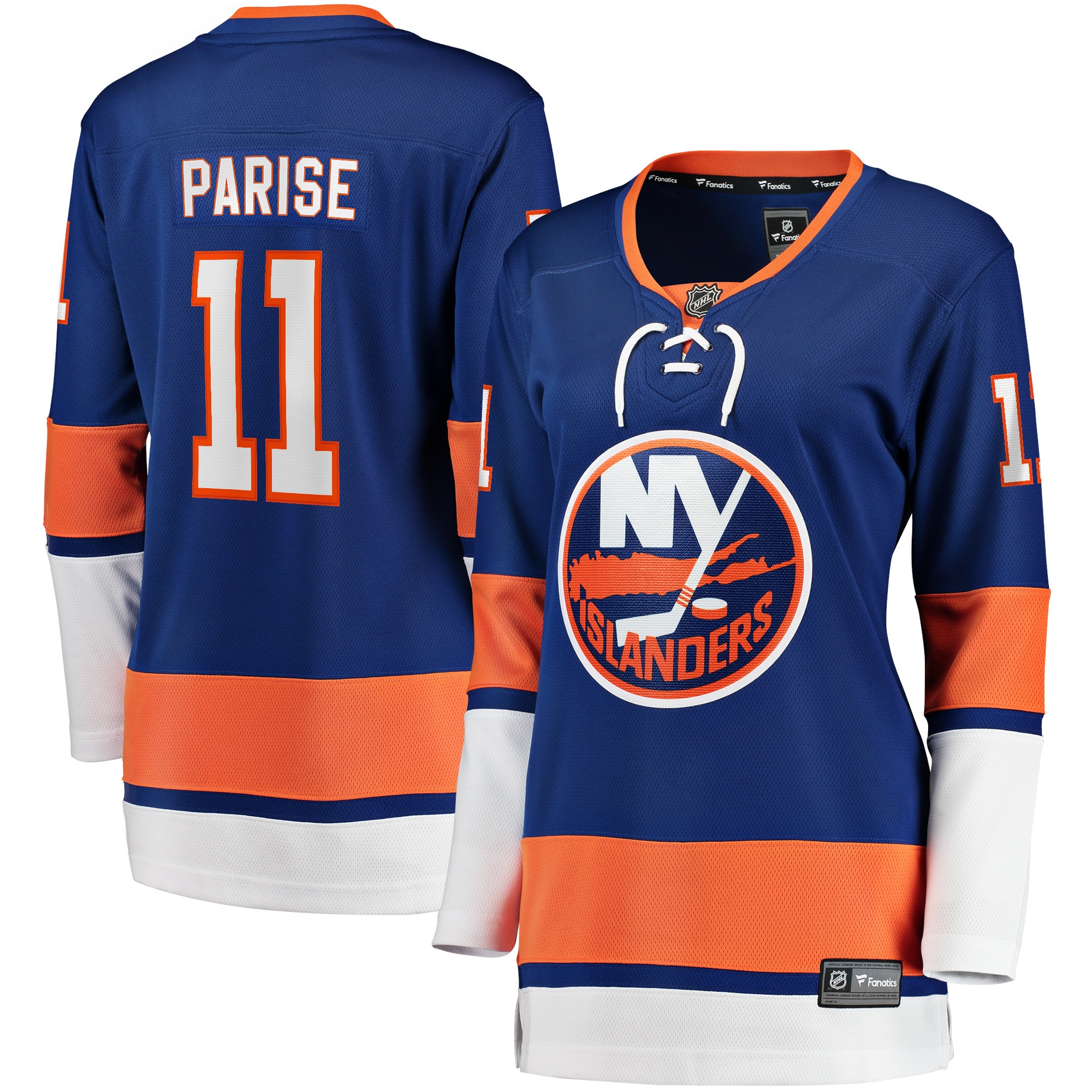 Zach Parise New York Islanders Women's Home Breakaway Player Jersey - Royal
