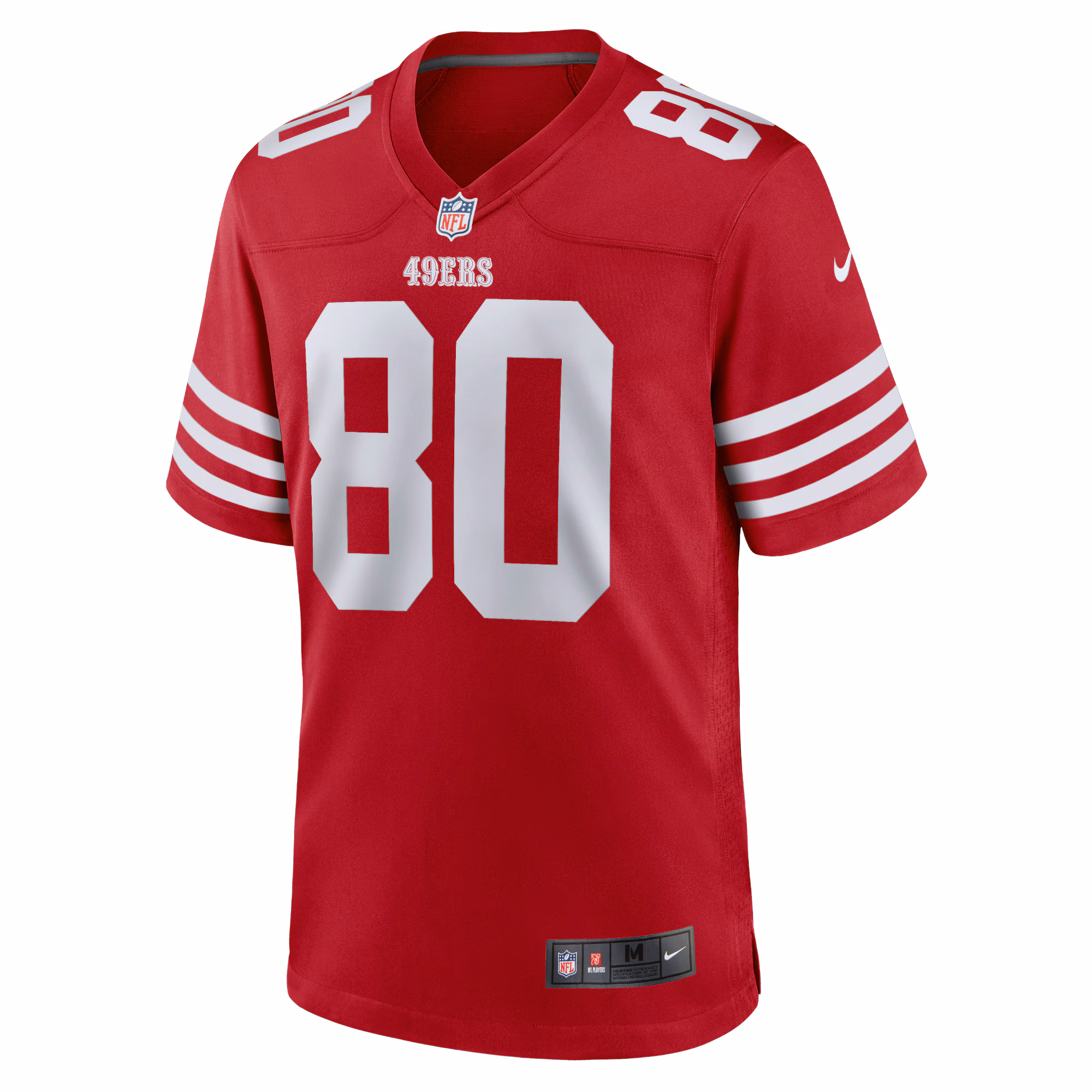 Jerry Rice San Francisco 49ers Retired Team Player Game Jersey - Scarlet