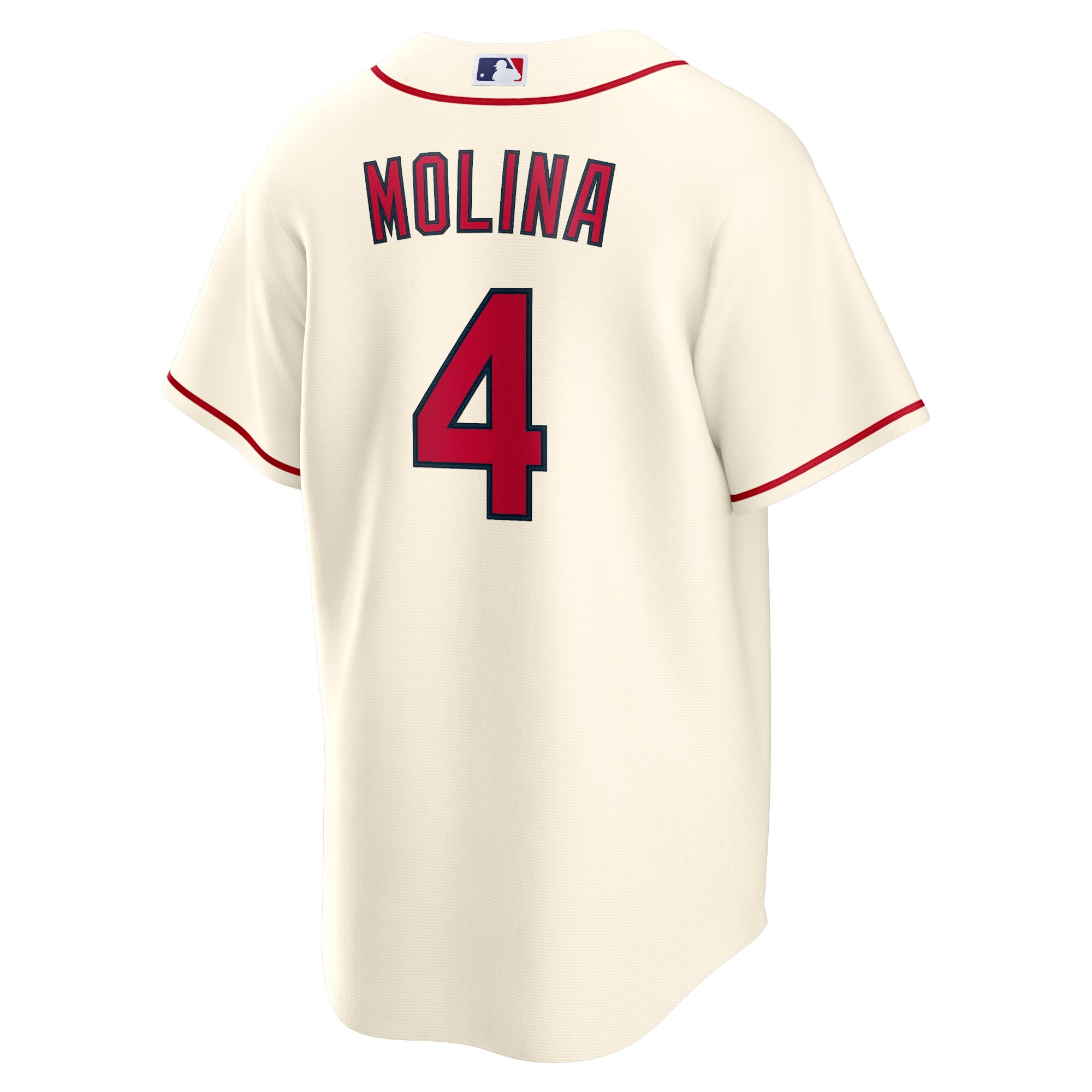 Yadier Molina St.Louis Cardinals  Alternate Replica Player Name Jersey - Cream