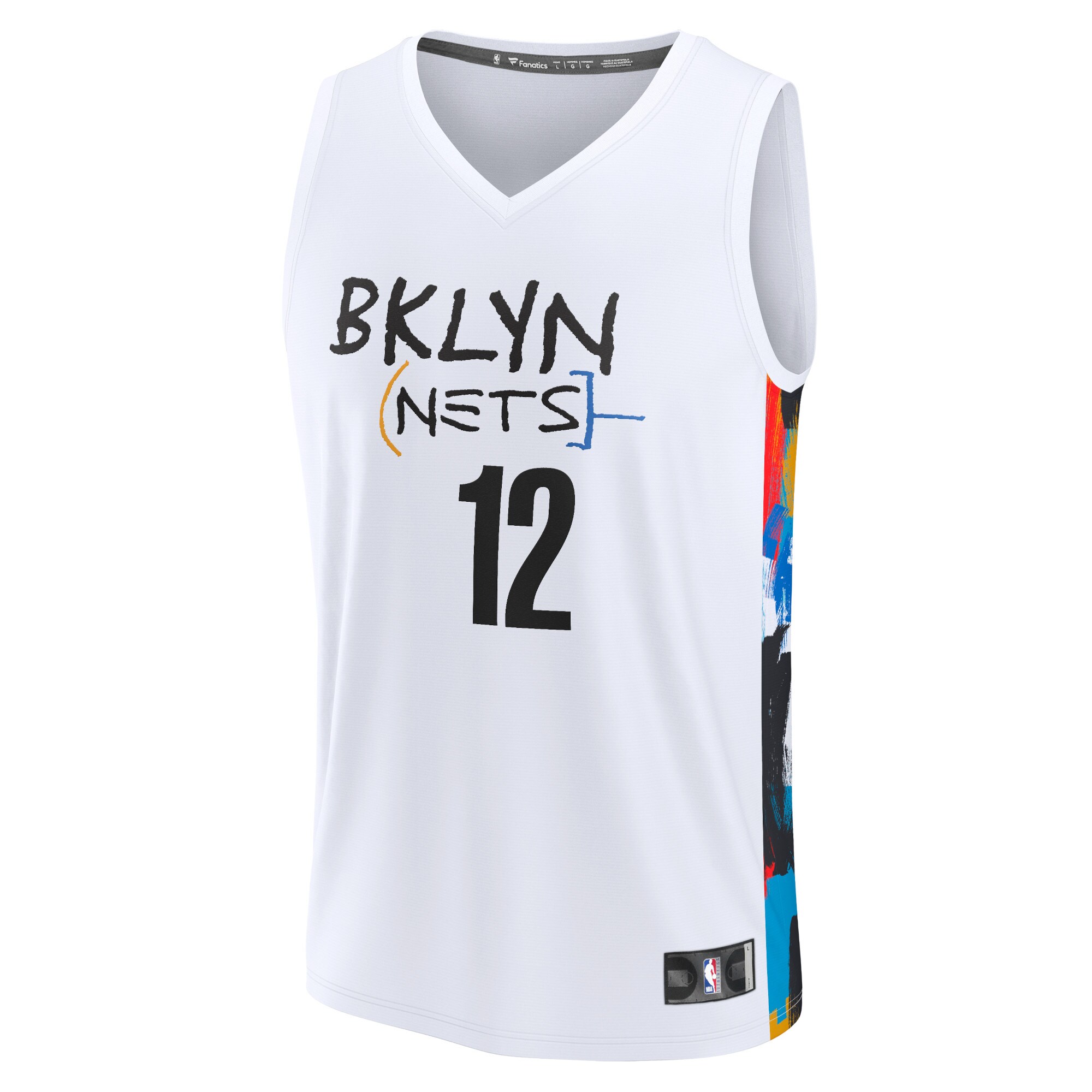 Joe Harris Brooklyn Nets  2022/23 Fastbreak Jersey - City Edition - White