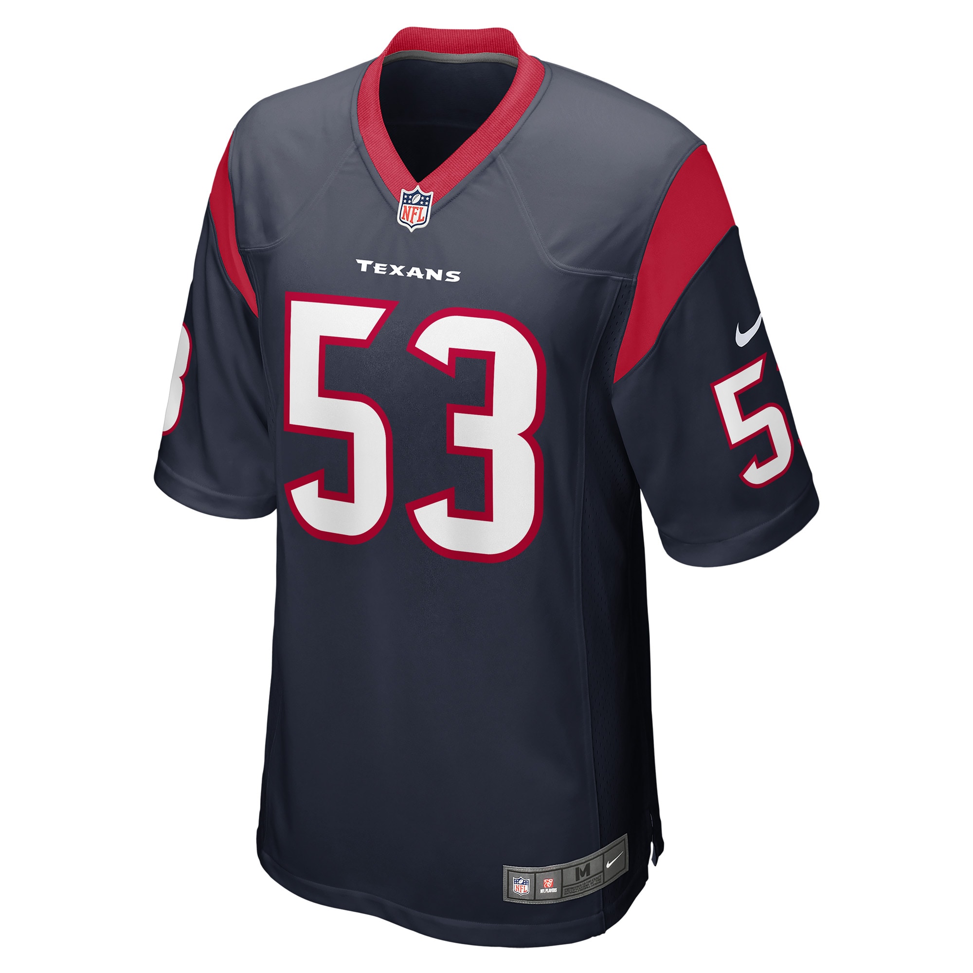 Blake Cashman Houston Texans  Game Player Jersey - Navy