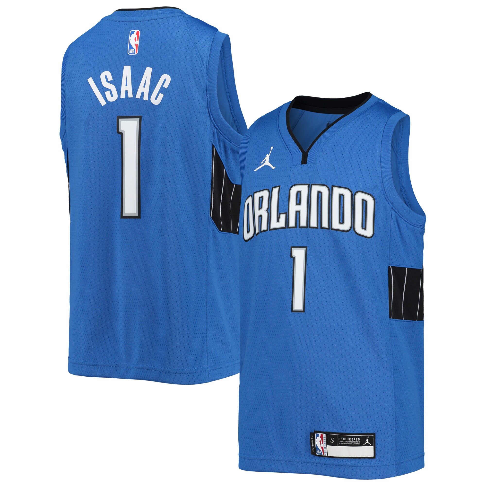 Jonathan Isaac Orlando Magic  Youth 2020/21 Player Jersey - Statement Edition - Blue