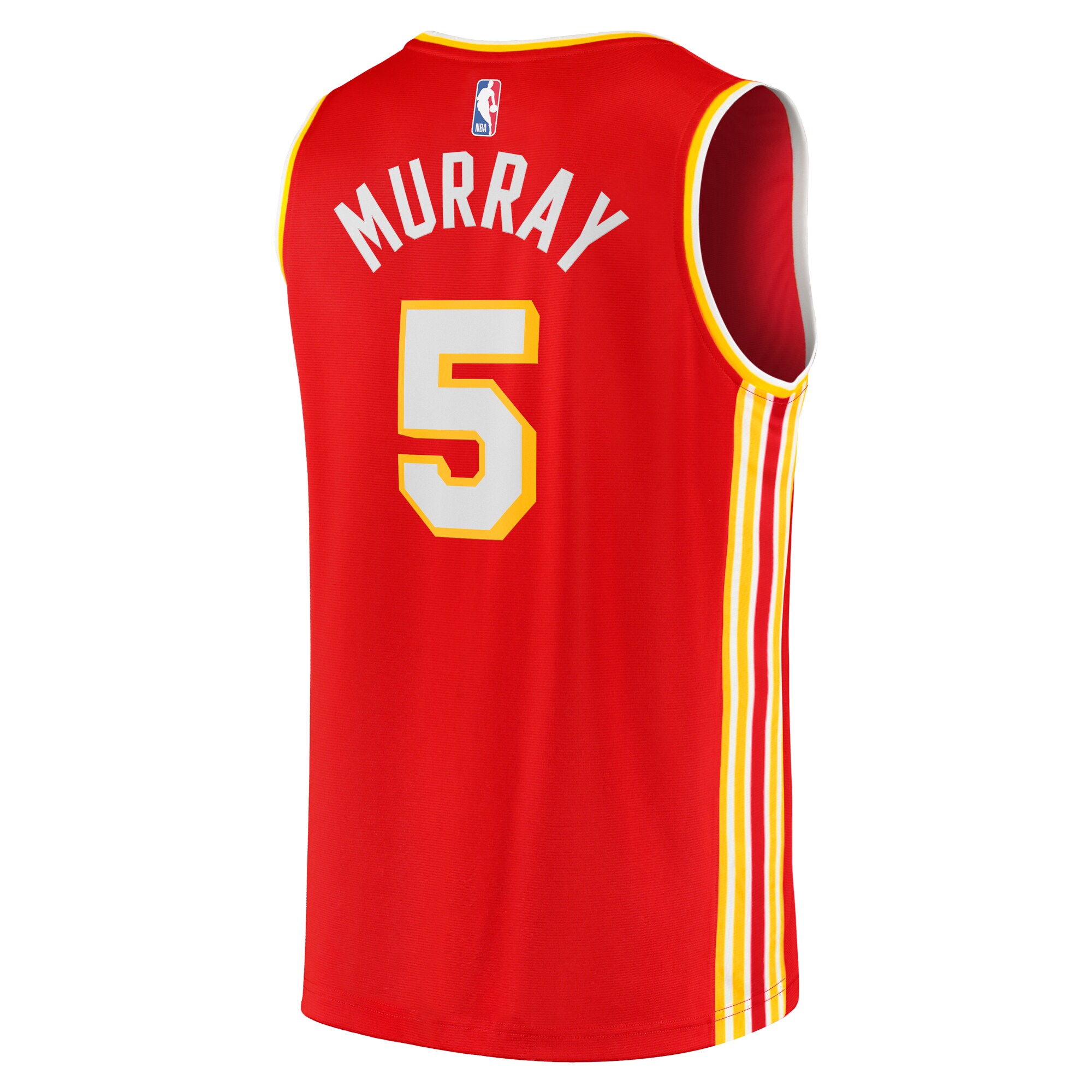 Dejounte Murray Atlanta Hawks  Fast Break Replica Jersey - Icon Edition - Red