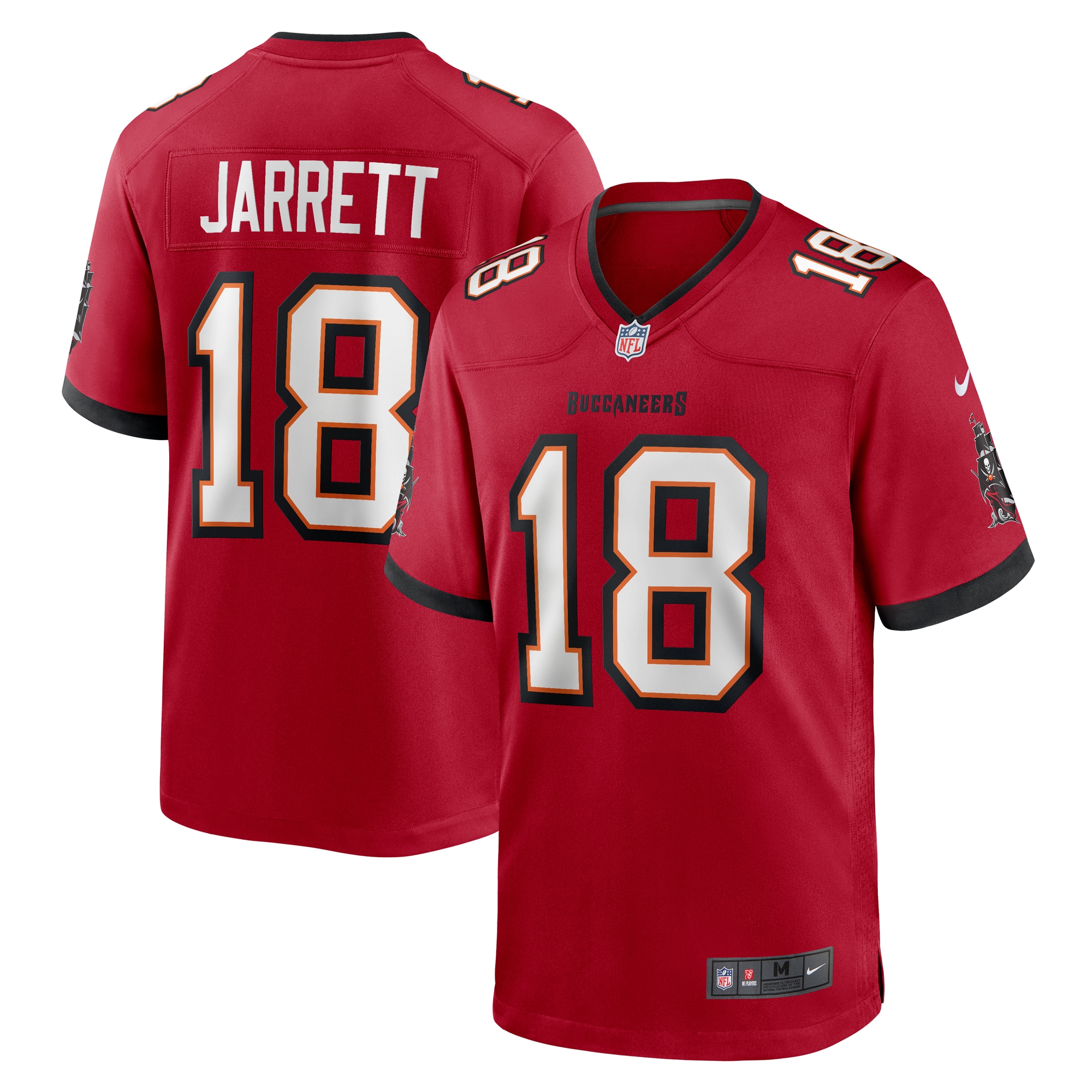 Rakim Jarrett Tampa Bay Buccaneers  Game Jersey -  Red