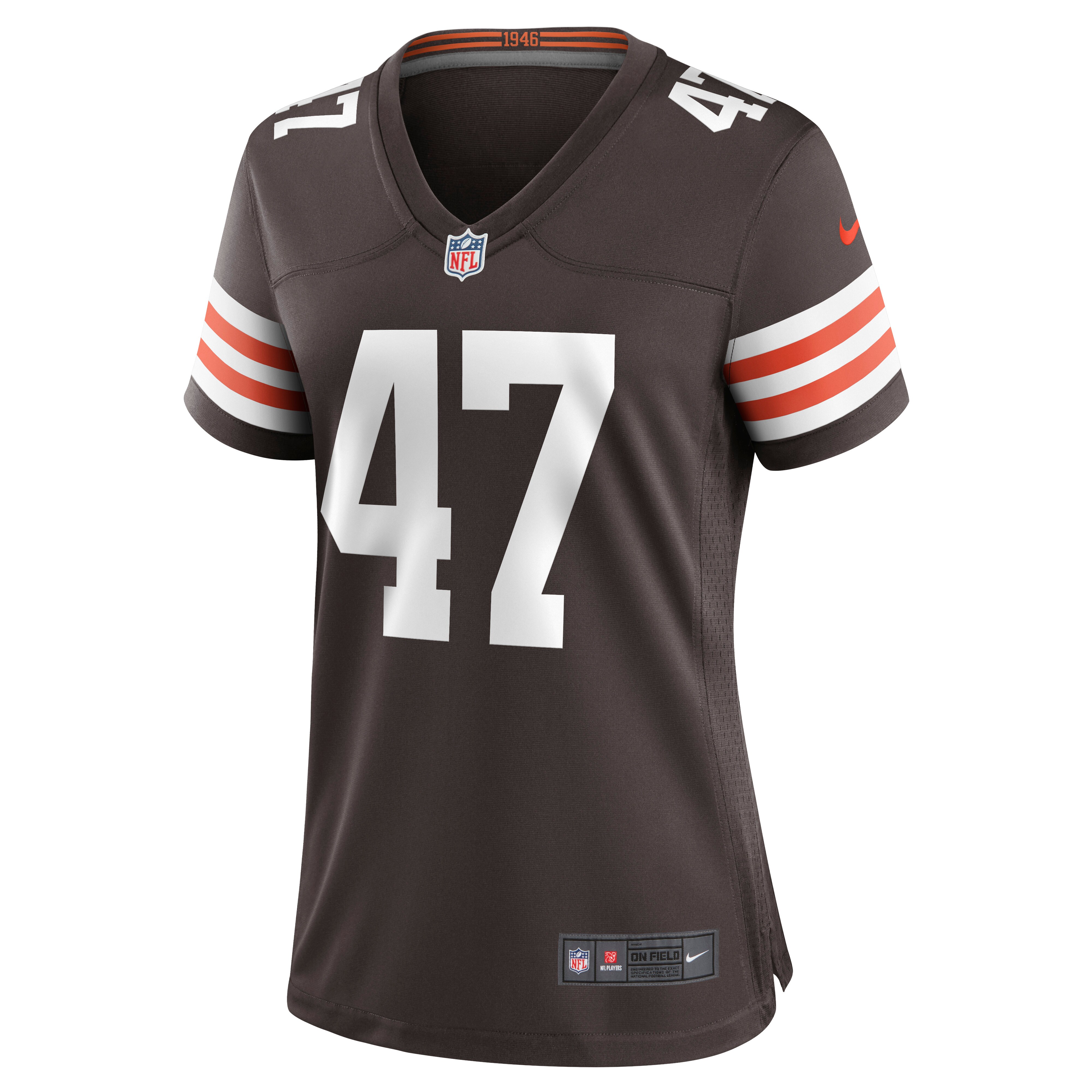Charley Hughlett Cleveland Browns Women's Game Jersey - Brown