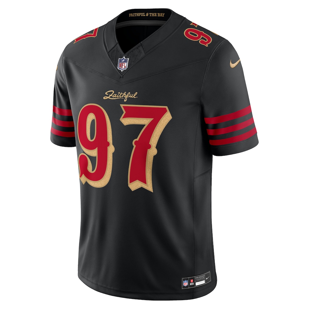 Nick Bosa #97 San Francisco 49ers 2025 Rivalries Collection Limited Jersey - Black