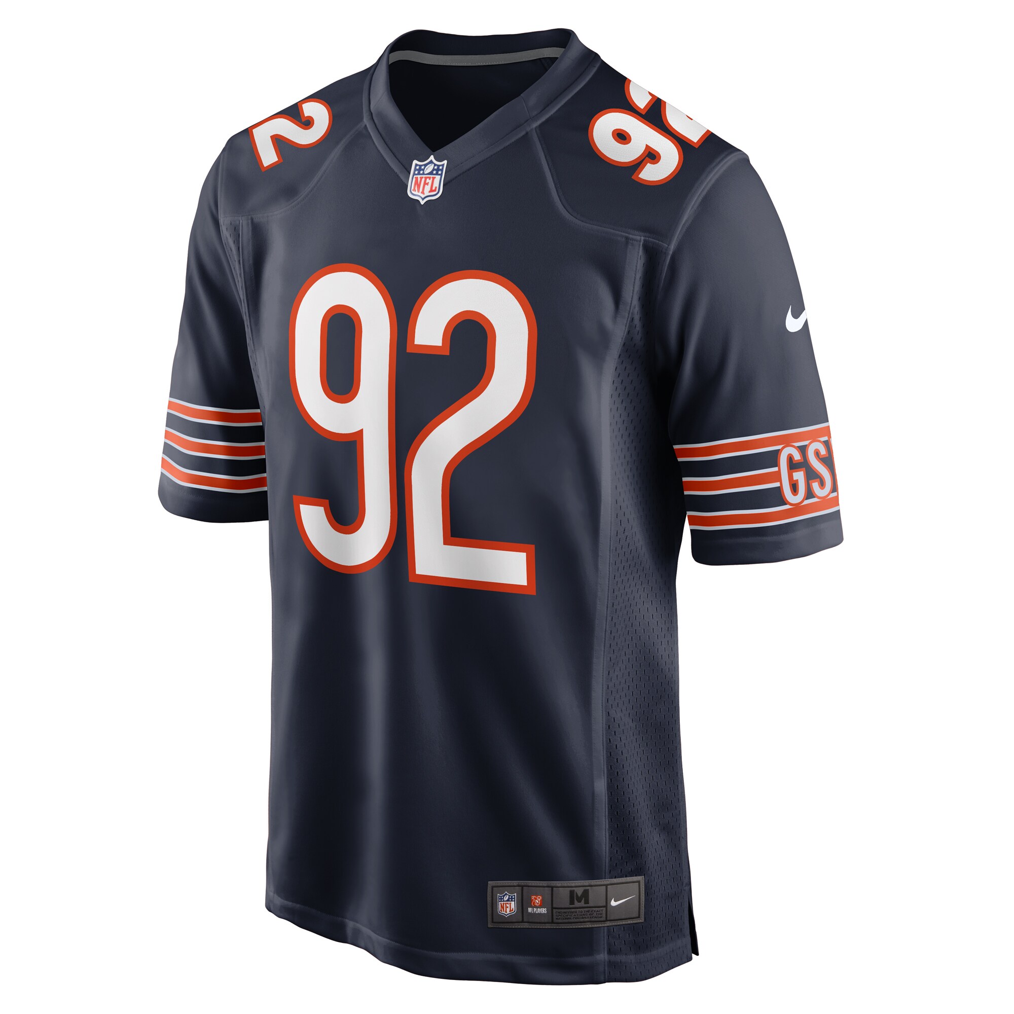 Daniel Hardy Chicago Bears Team Game Jersey -  Navy