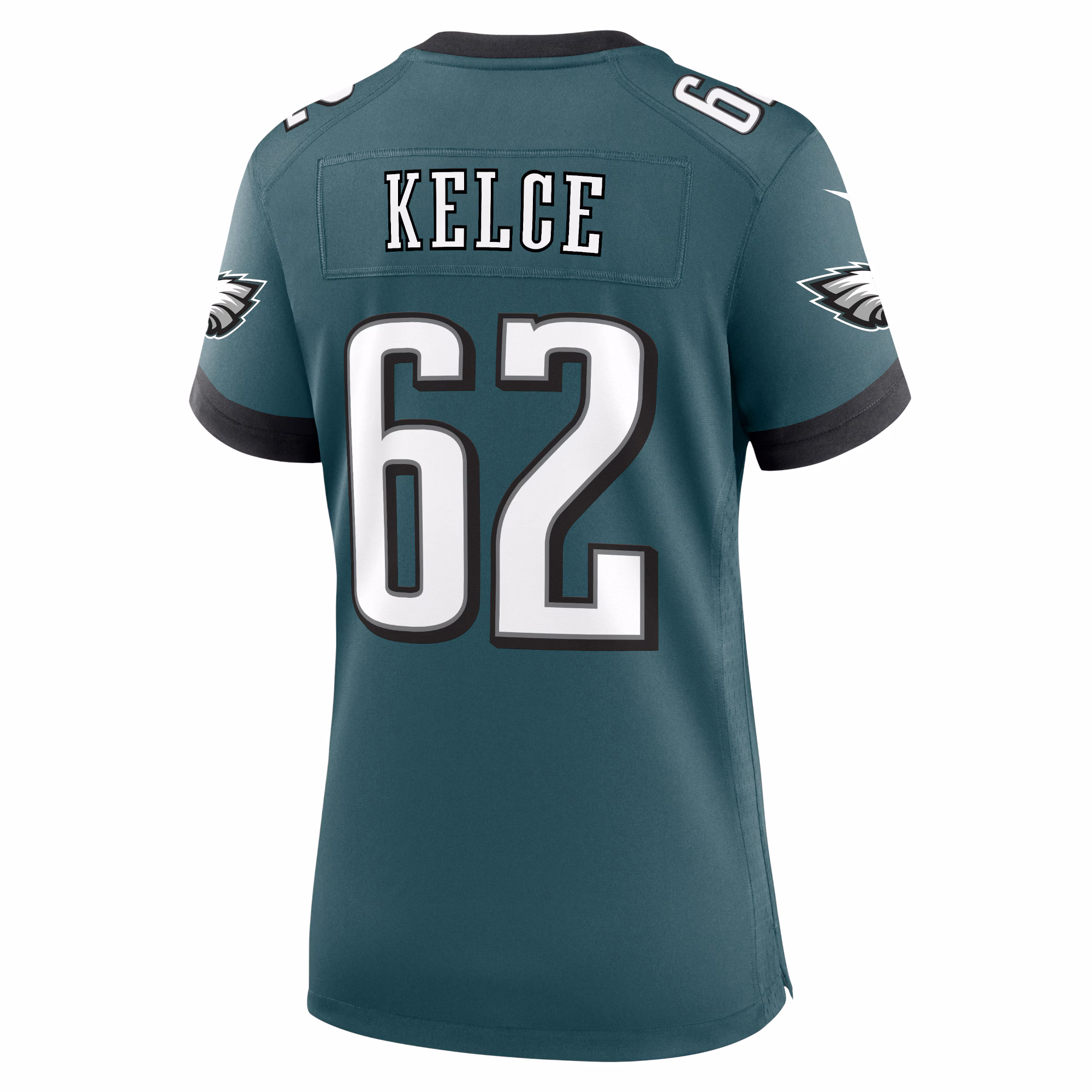 Jason Kelce Philadelphia Eagles Women's Team Game Jersey - Midnight Green
