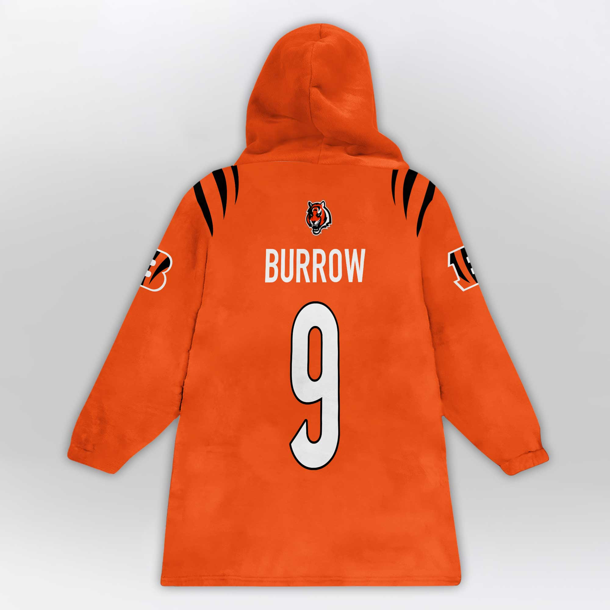 Kid Who Dey 9 Cincinnati Football Unisex Blanket Hoodie