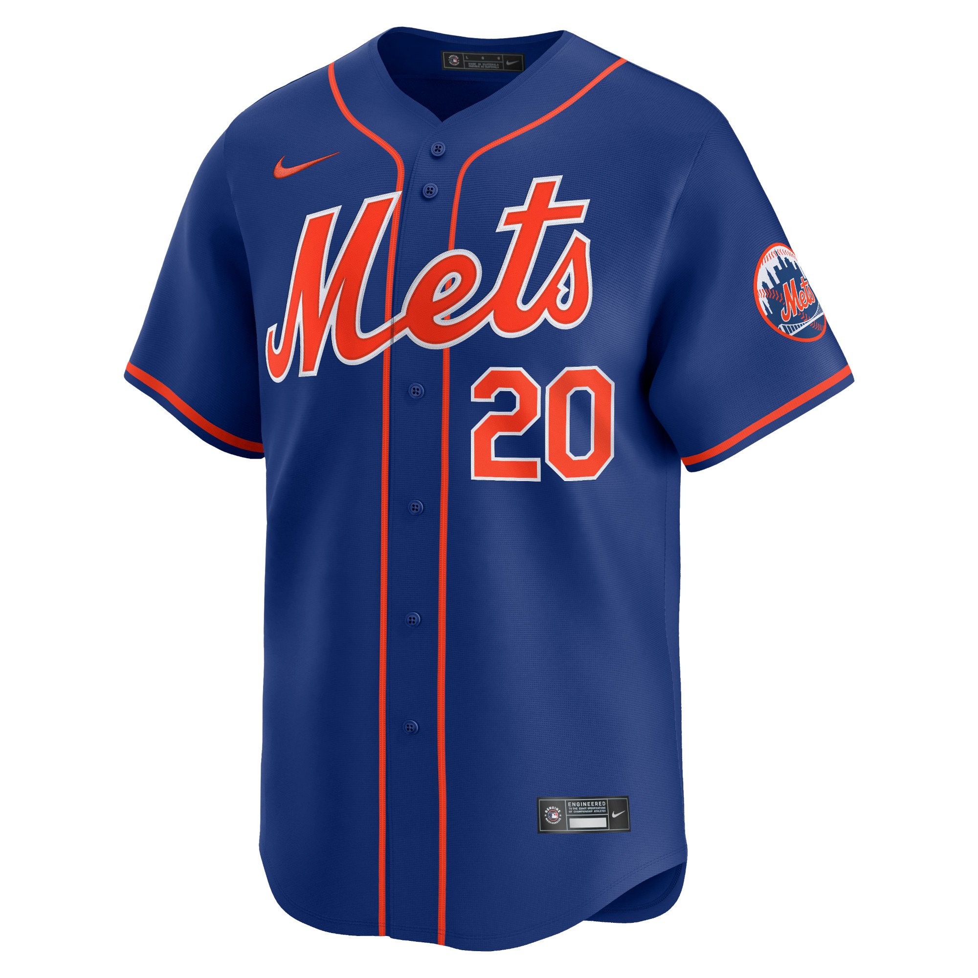 Men's New York Mets Pete Alonso  Royal Alternate Limited Player Jersey