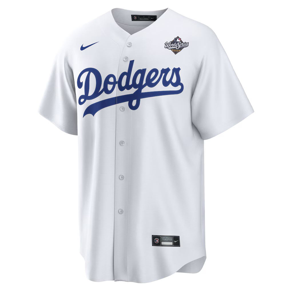 Shohei Ohtani #17 Los Angeles Dodgers 2025 World Series Home Replica Jersey - White