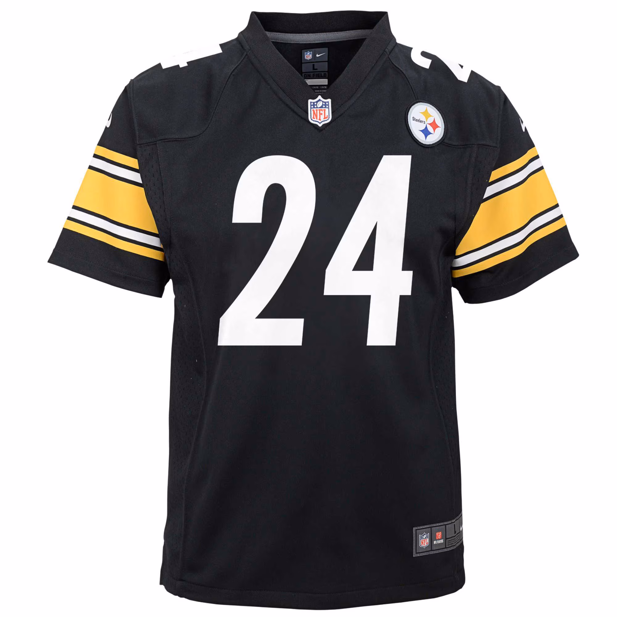 Joey Porter Jr. Pittsburgh Steelers Youth Game Jersey - Black