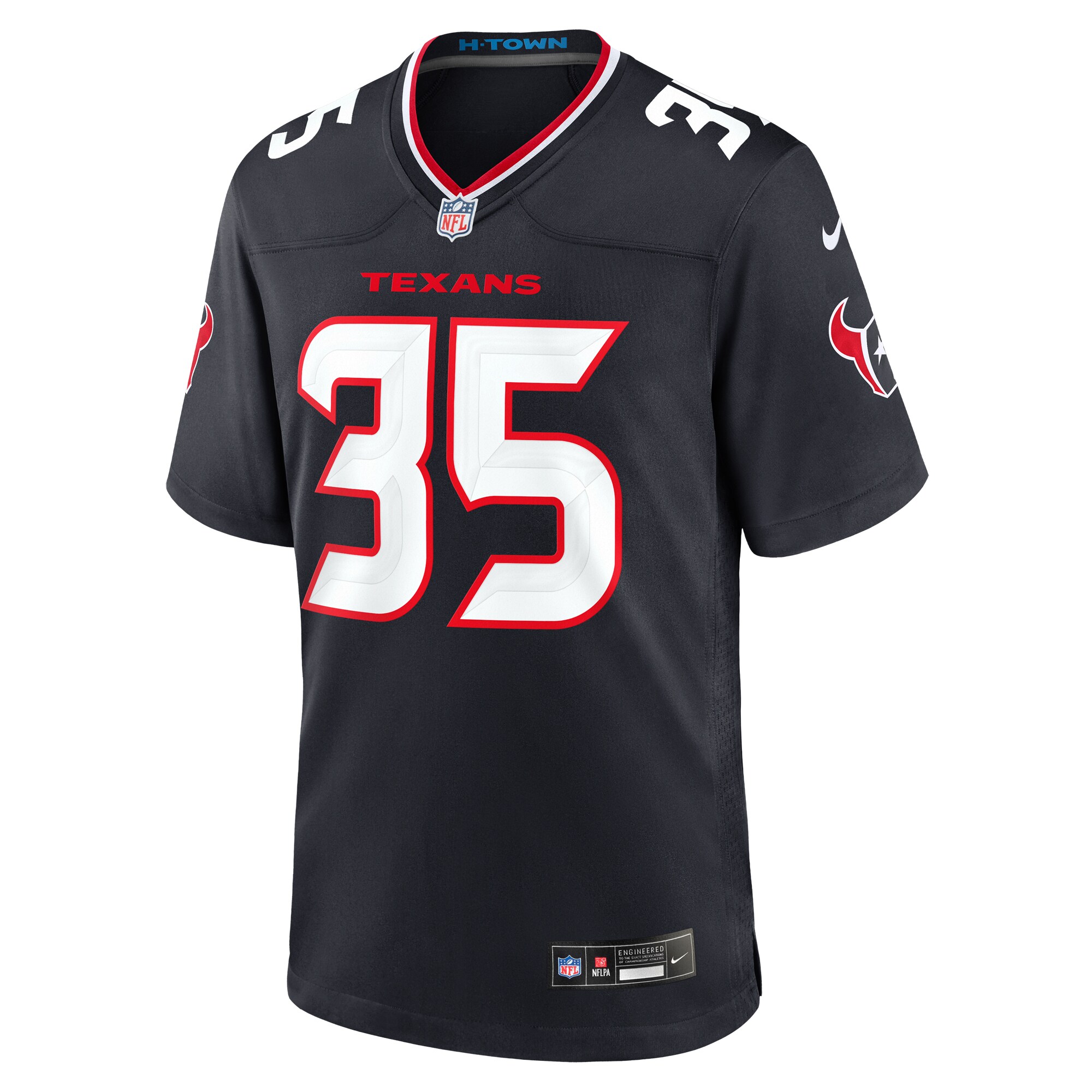 Jake Hansen Houston Texans Team Game Jersey -  Navy
