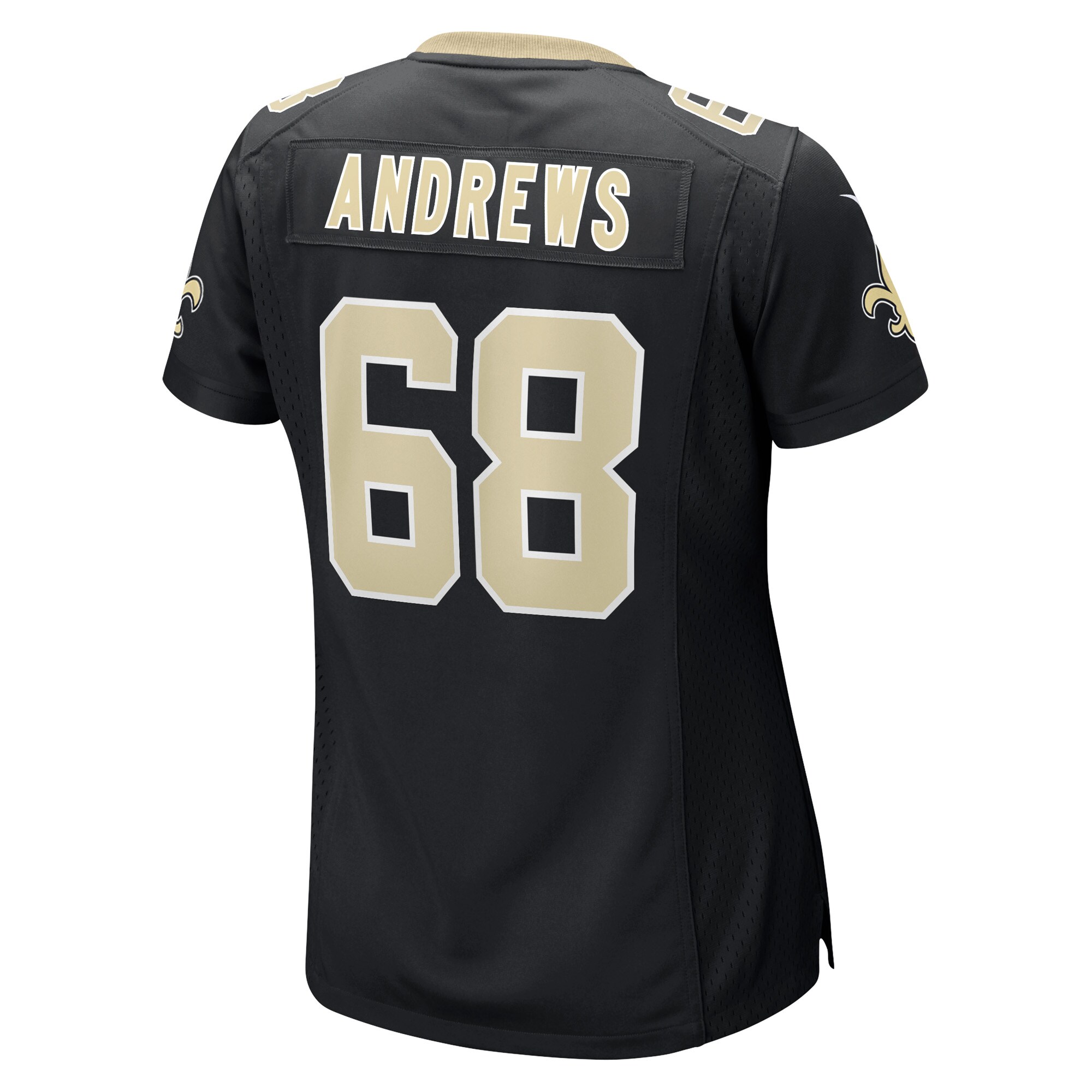 Josh Andrews New Orleans Saints Women's Game Player Jersey - Black