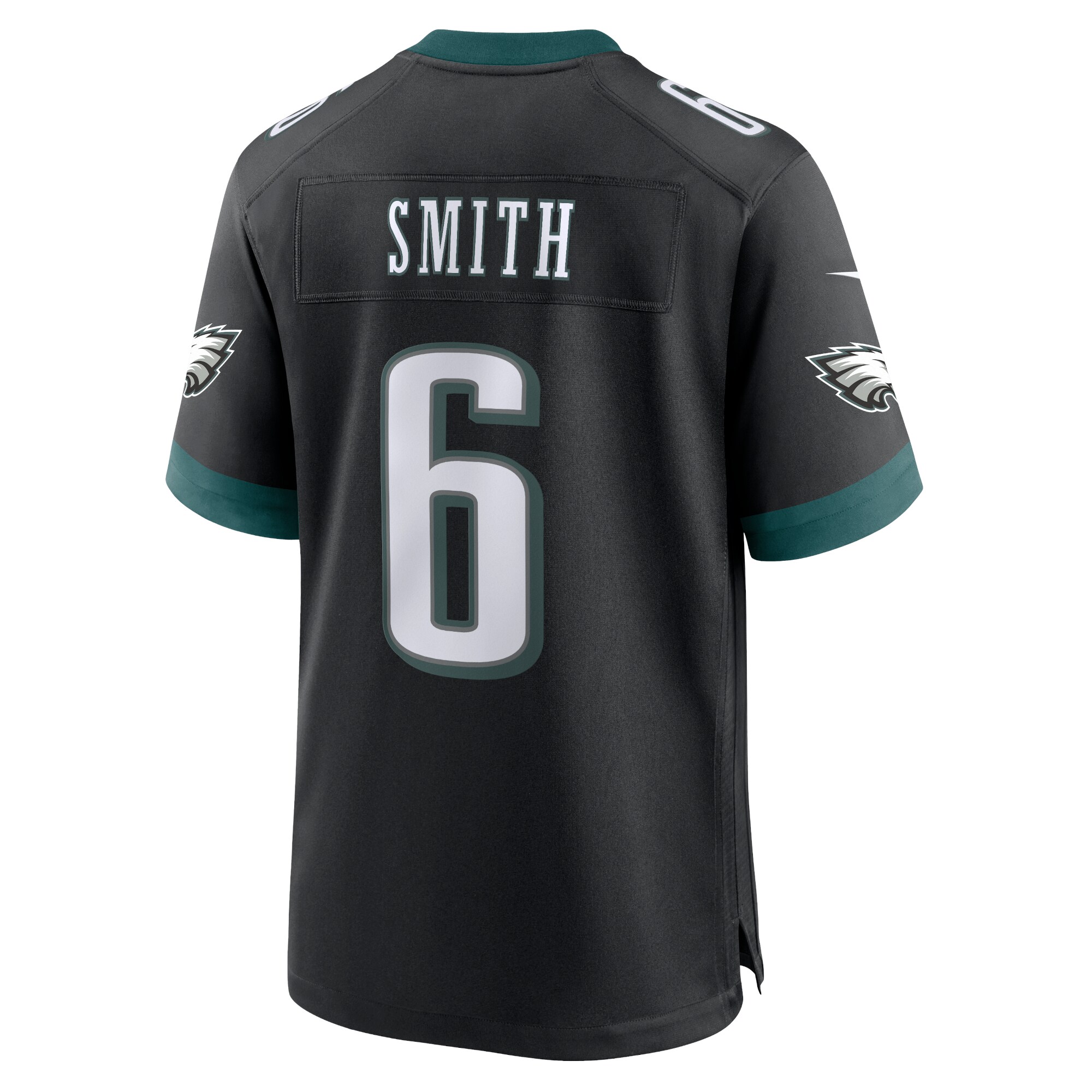 DeVonta Smith #6 Philadelphia Eagles Alternate Game Jersey - Black