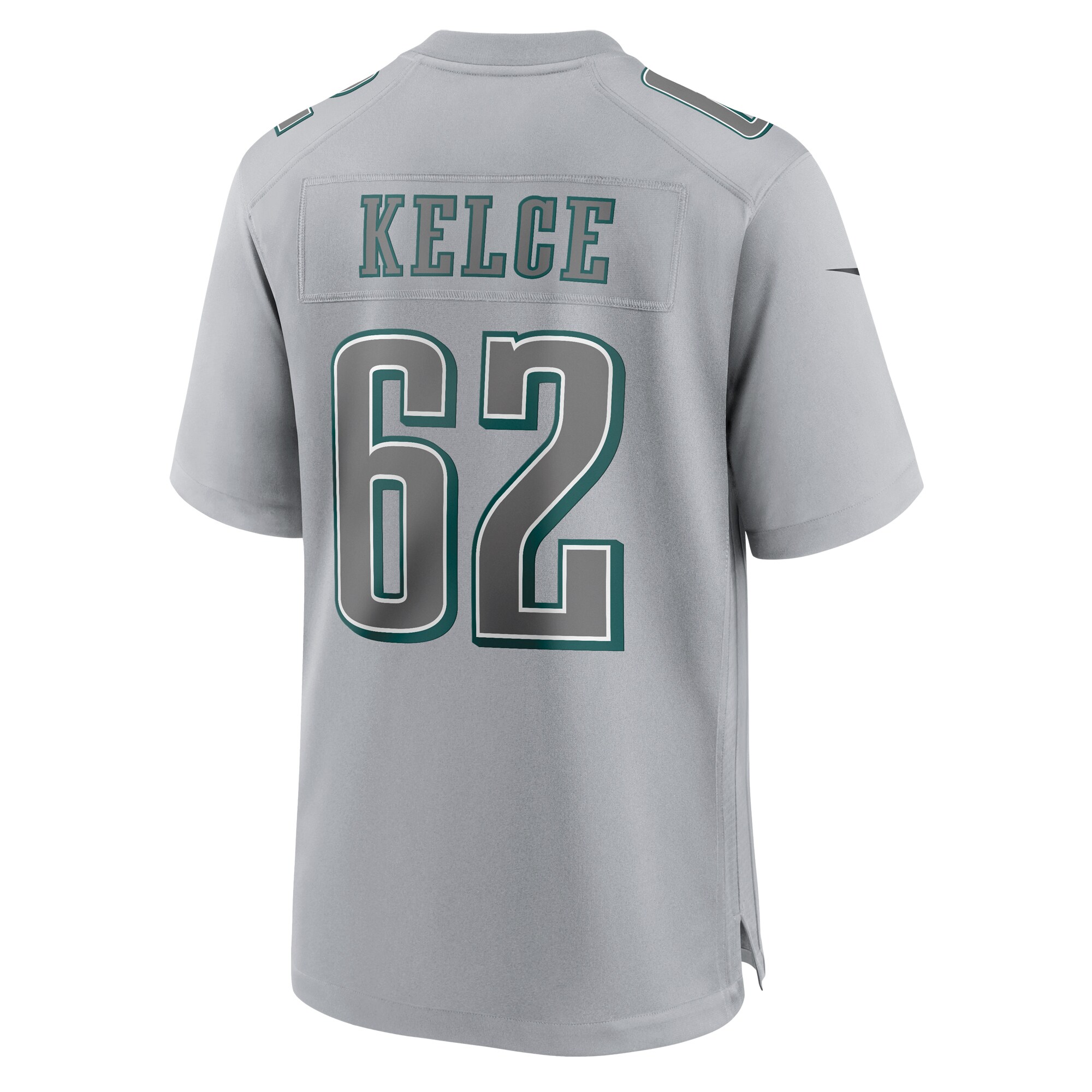 Jason Kelce Philadelphia Eagles  Super Bowl LVII Patch Atmosphere Fashion Game Jersey - Gray
