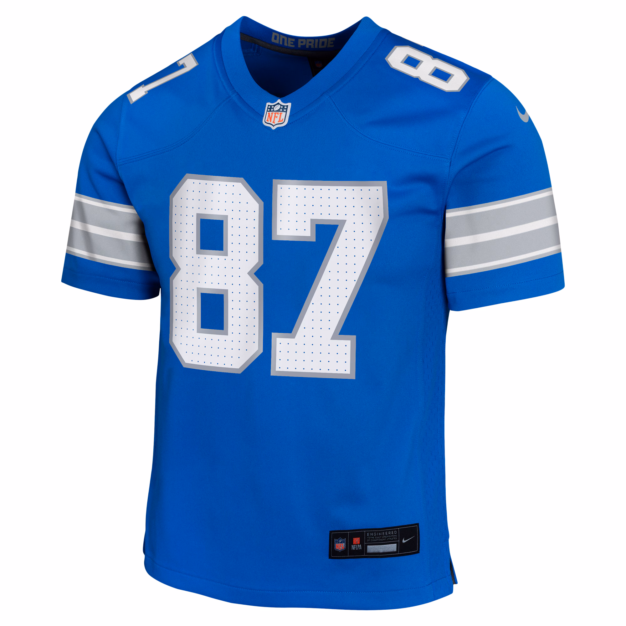 Sam LaPorta Detroit Lions Youth Player Game Jersey - White
