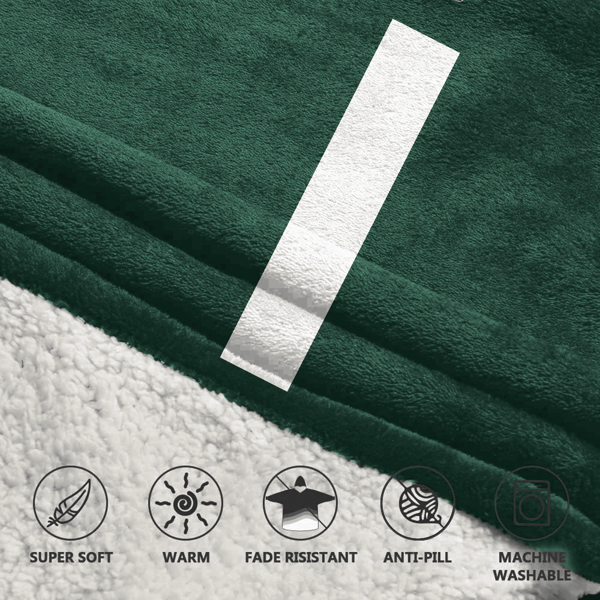 Adult #1 Baylor Football Unisex Blanket Hoodie
