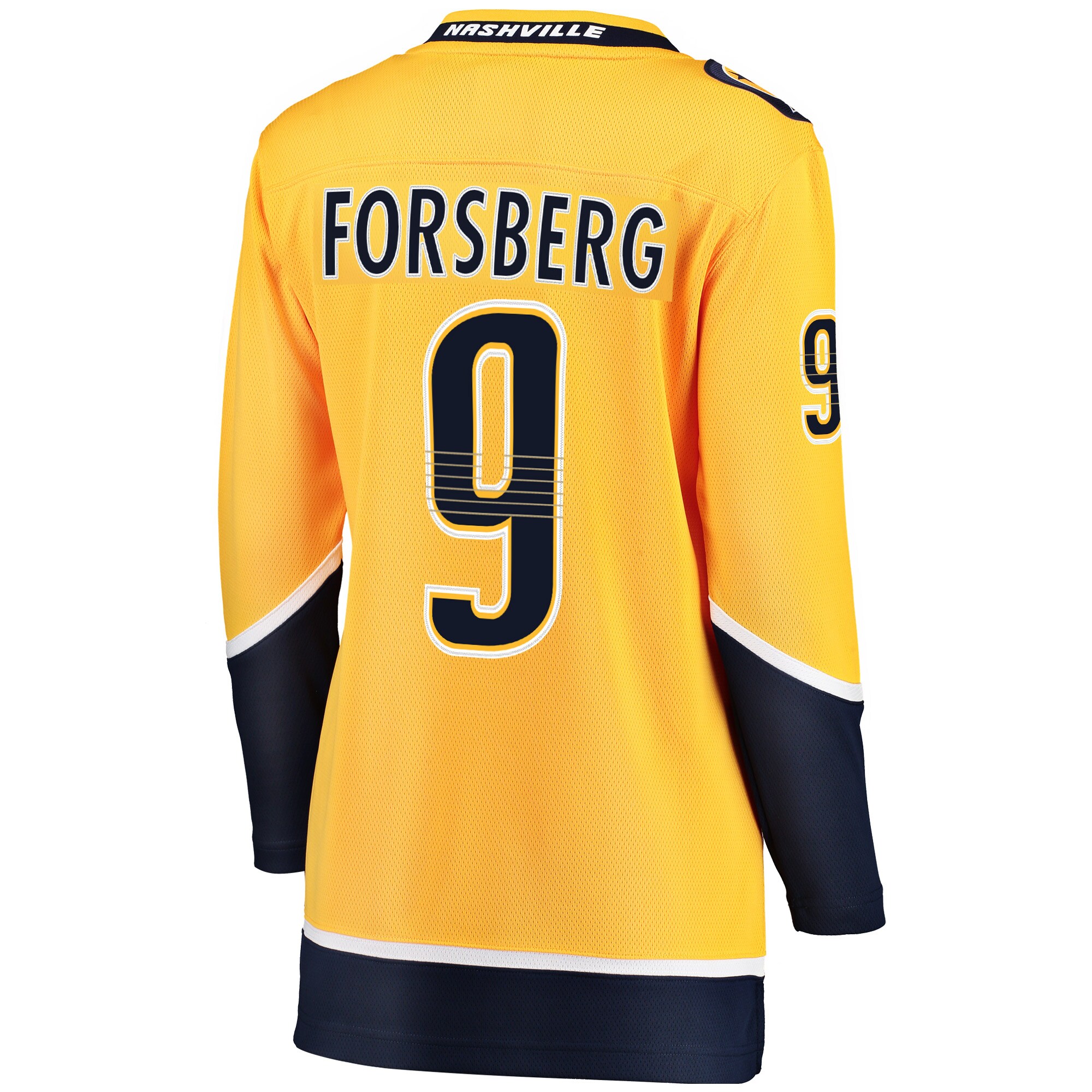 Filip Forsberg Nashville Predators Women's Breakaway Player Jersey - Gold