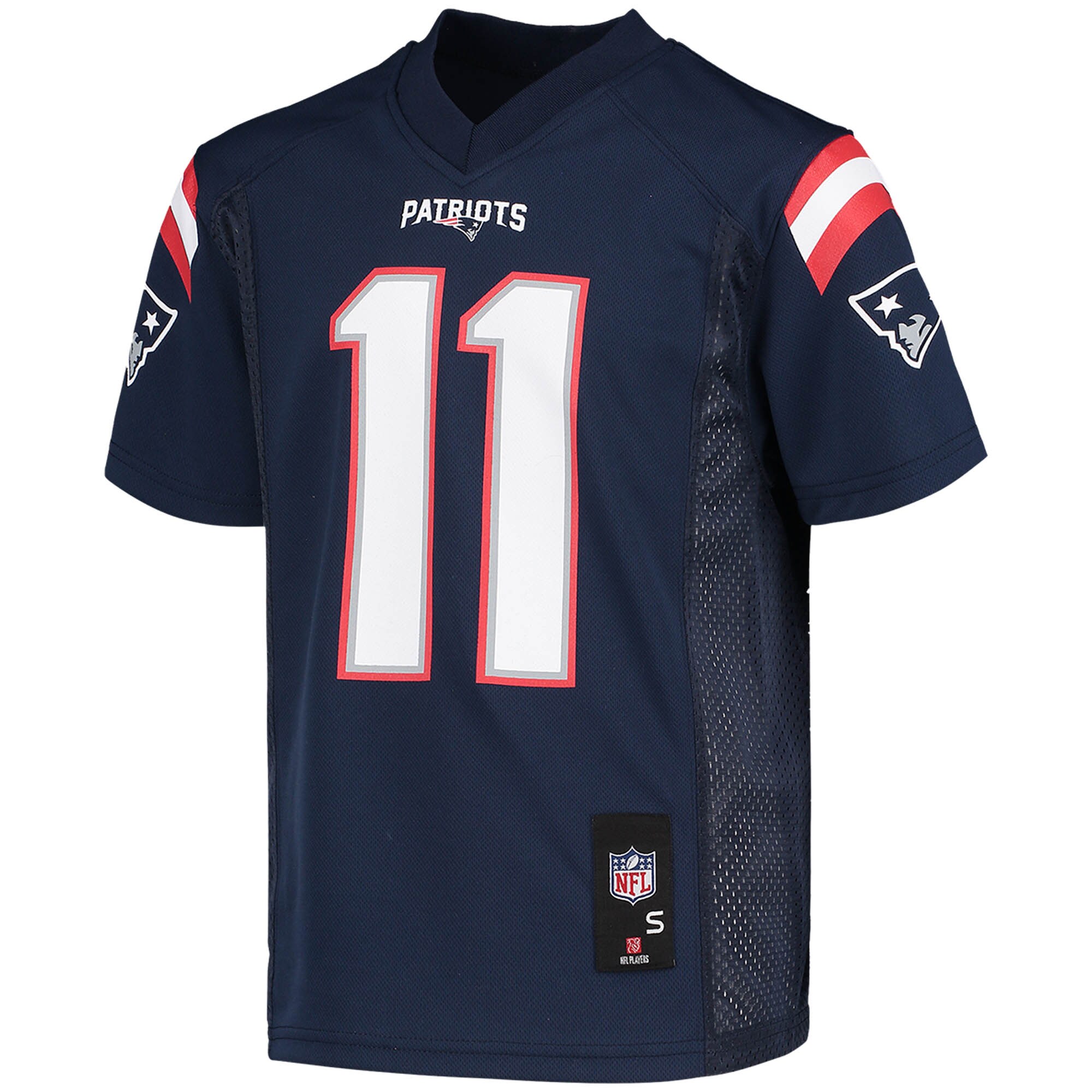 Julian Edelman New England Patriots Youth Replica Player Jersey - Navy