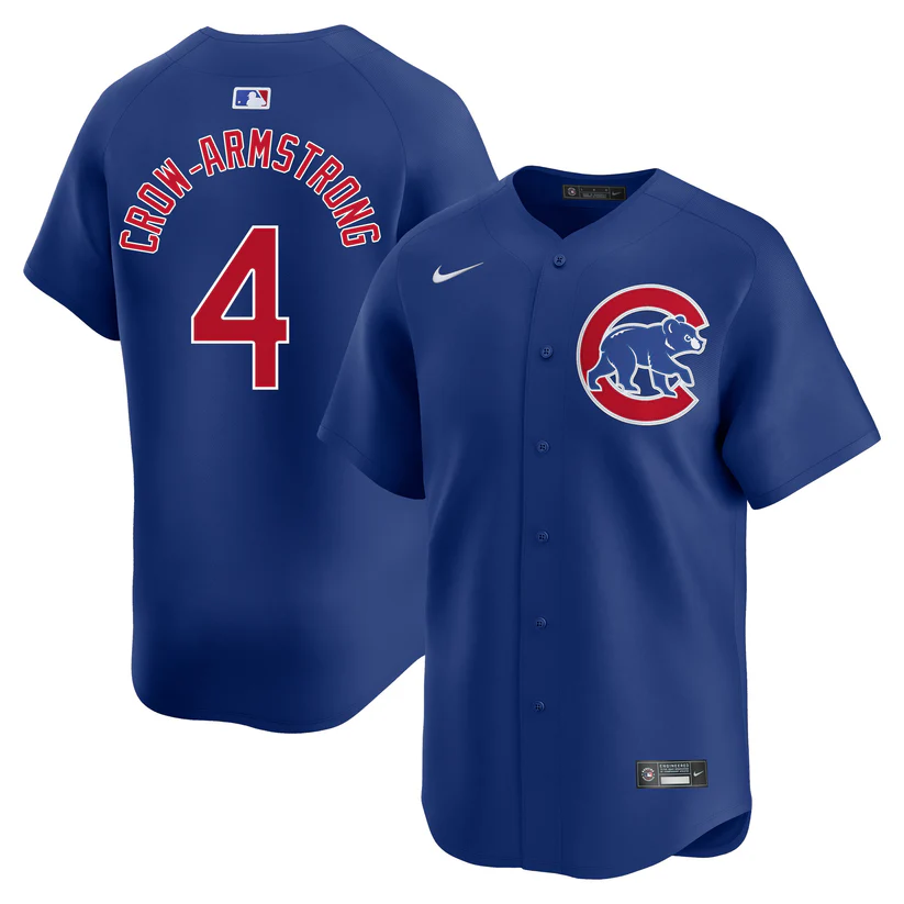 Pete Crow-Armstrong Chicago Cubs Royal Alternate Limited Jersey