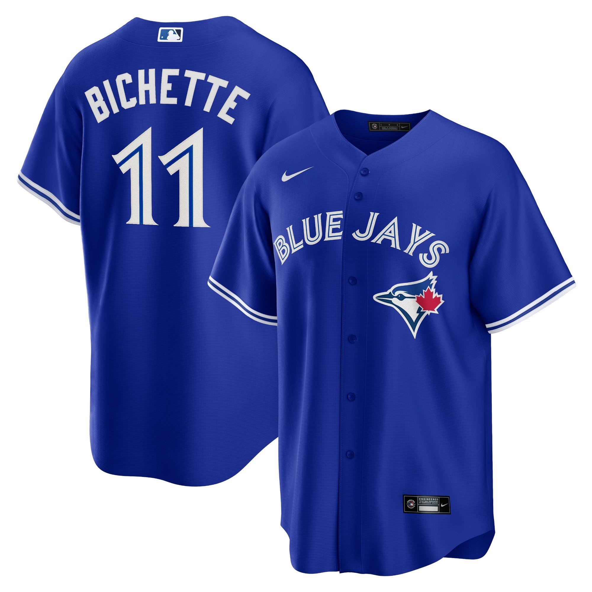 Men's Toronto Blue Jays Bo Bichette  Royal Alternate Replica Player Name Jersey