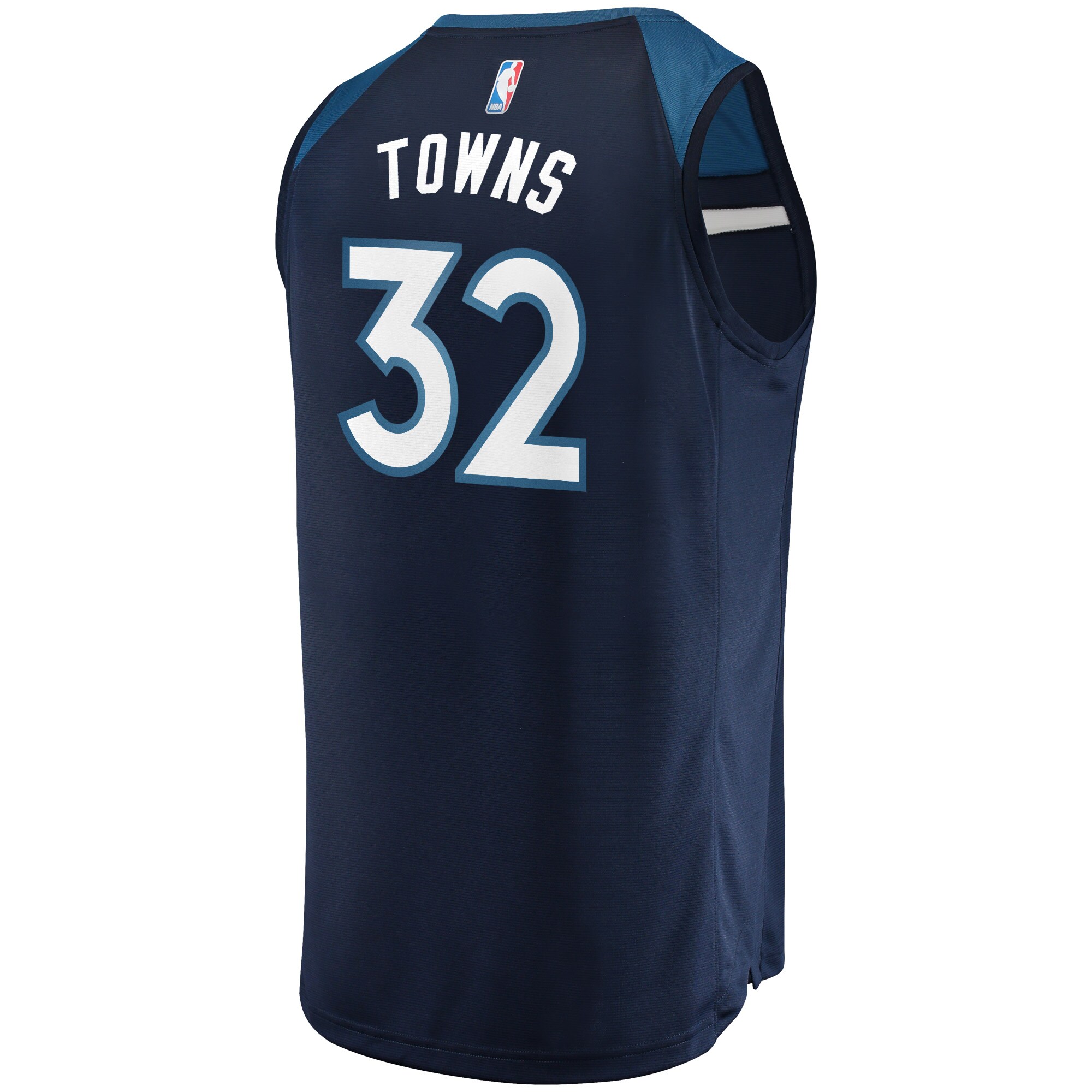 Karl-Anthony Towns Minnesota Timberwolves  Fast Break Replica Player Jersey Navy - Icon Edition