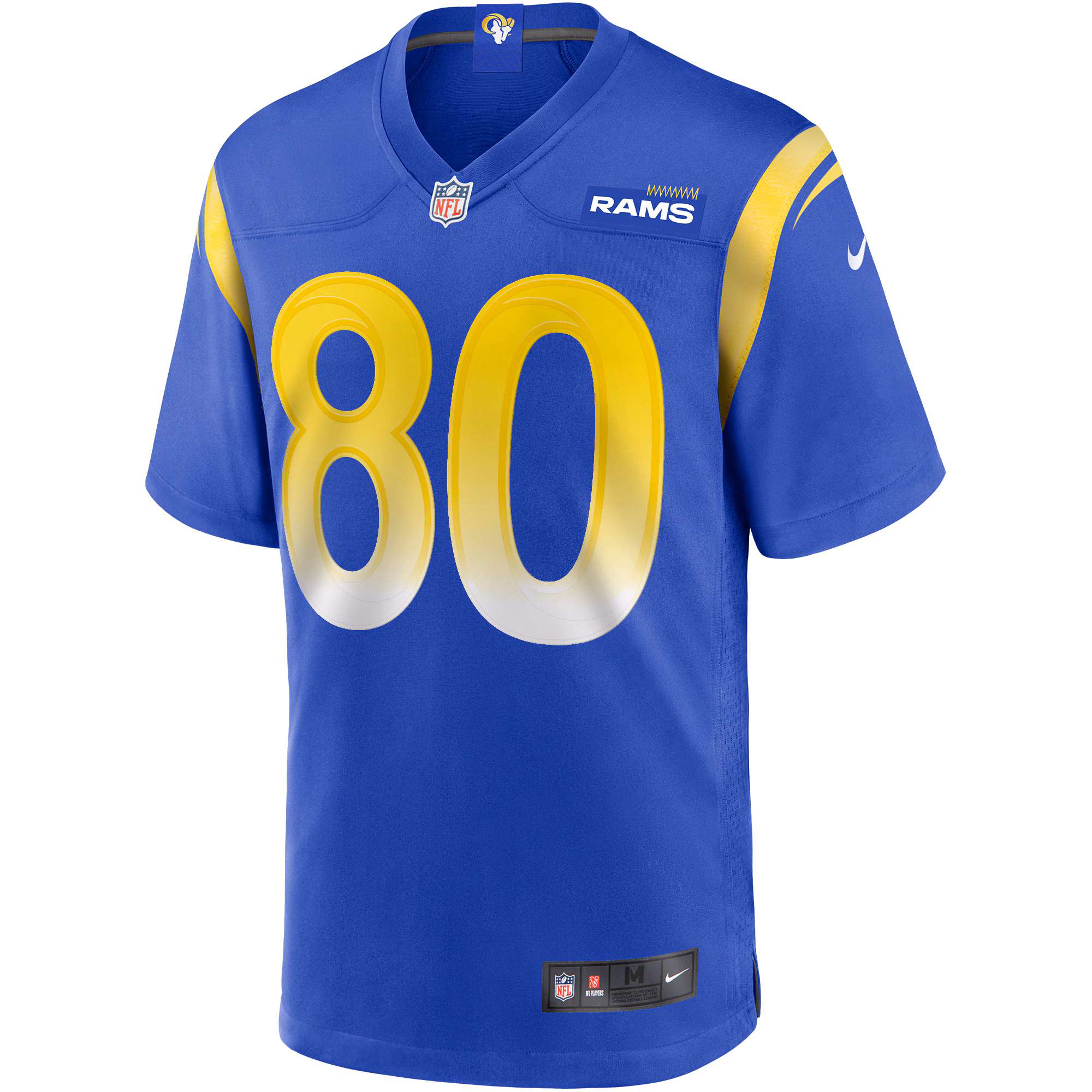 Isaac Bruce Los Angeles Rams Game Retired Player Jersey - Royal