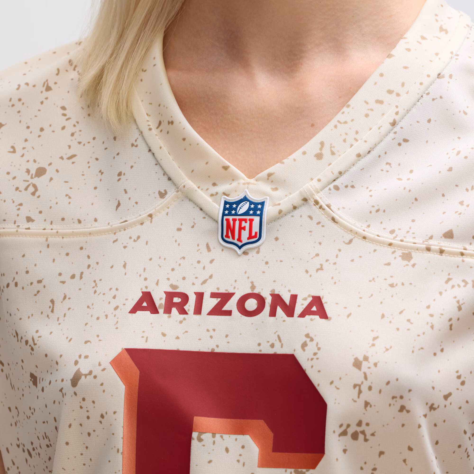 James Conner #6 Arizona Cardinals Women's 2025 Rivalries Collection Game Jersey - Natural