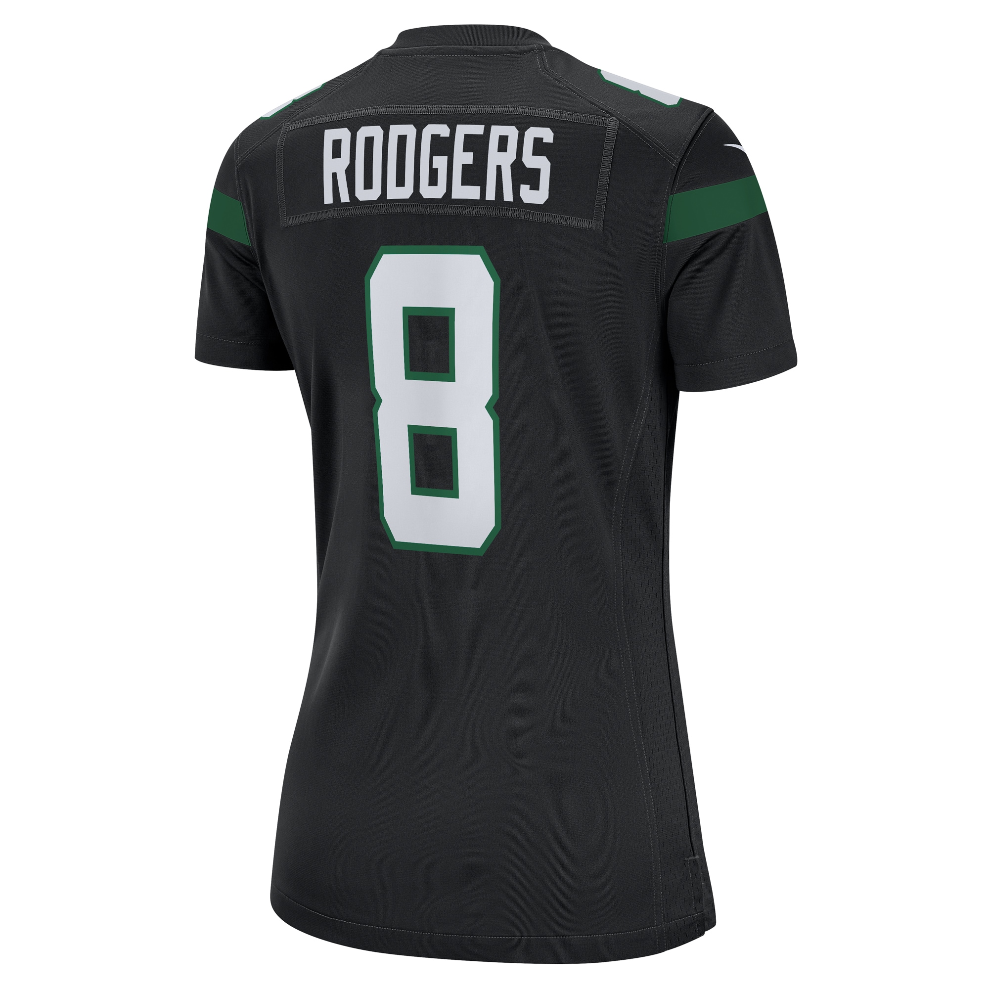 Aaron Rodgers New York Jets  Women's Game Jersey - Black