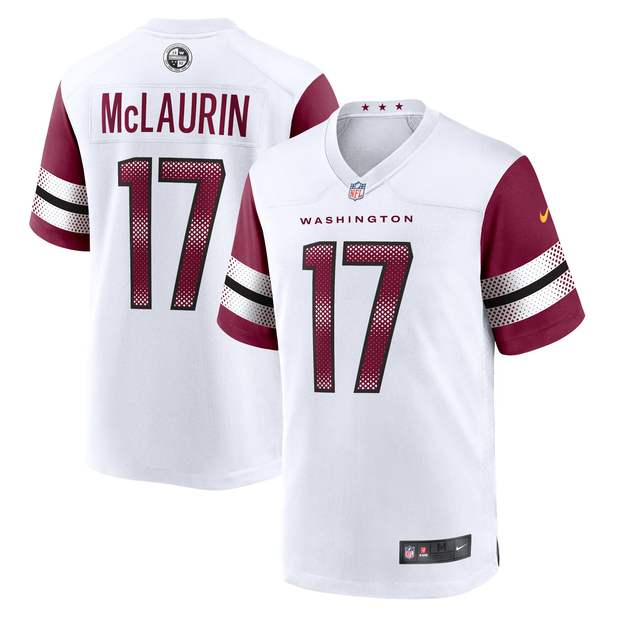 Terry McLaurin Washington Commanders  Game Jersey - White
