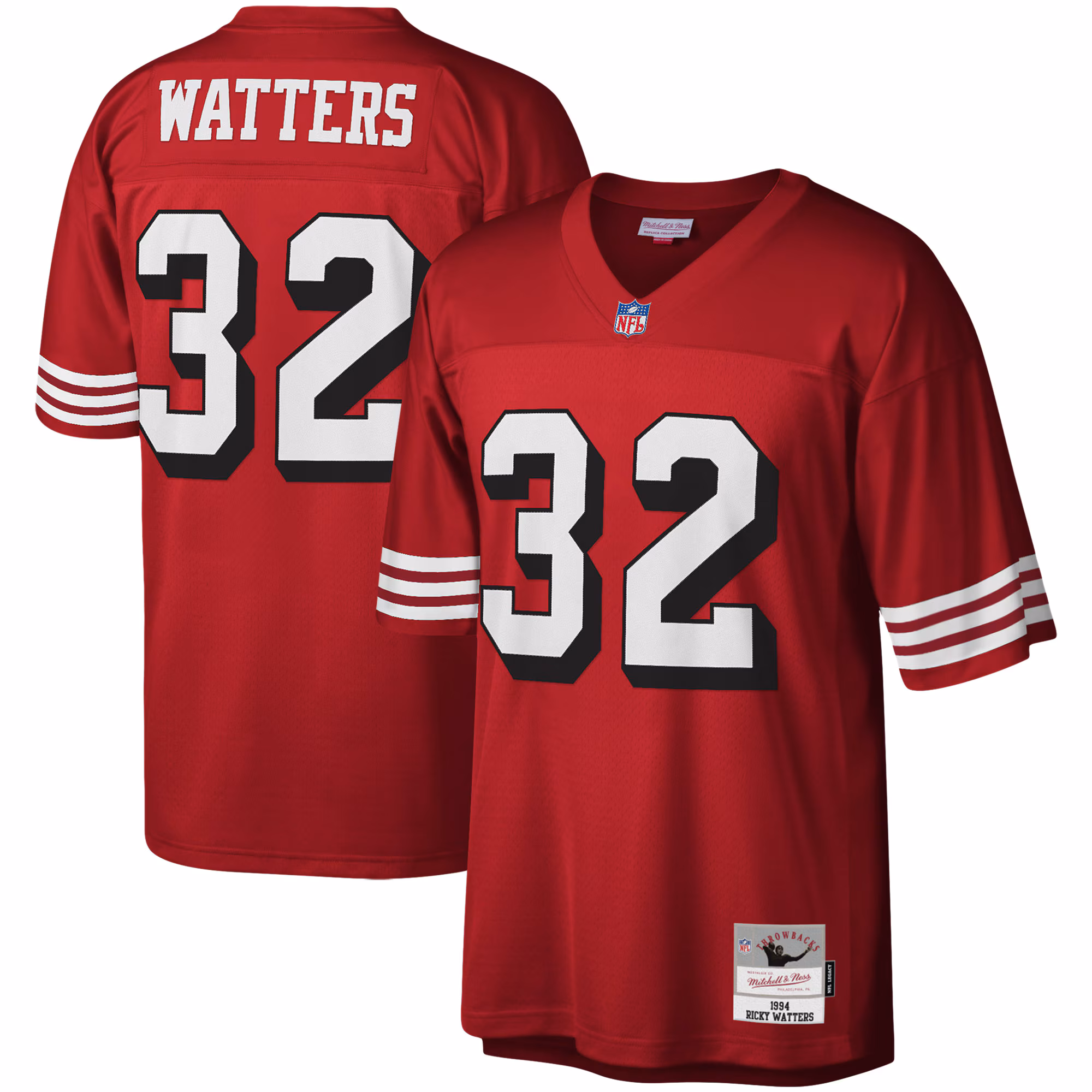 Ricky Watters San Francisco 49ers Legacy Replica Jersey - White