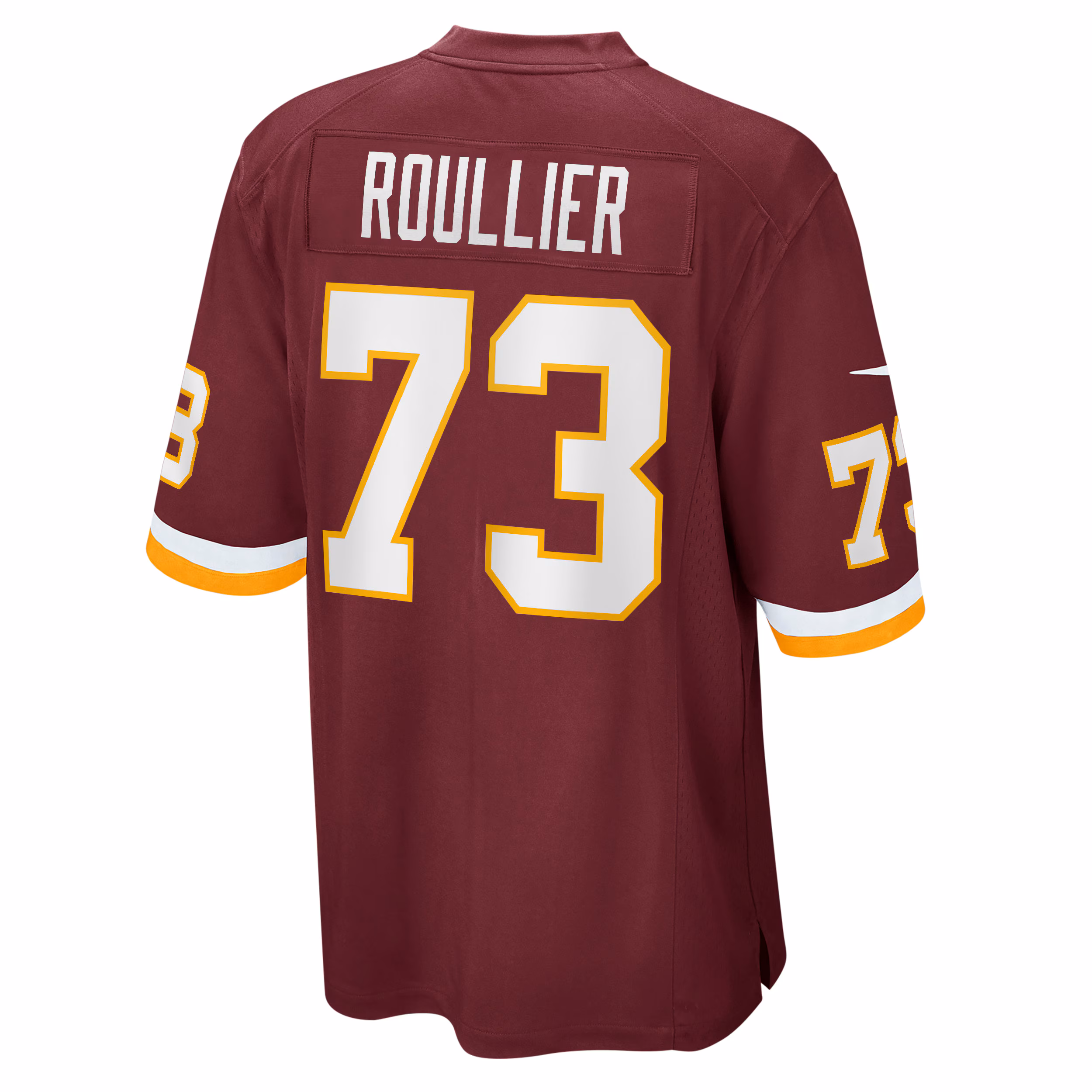 Chase Roullier Washington Football Team Game Player Jersey - Burgundy