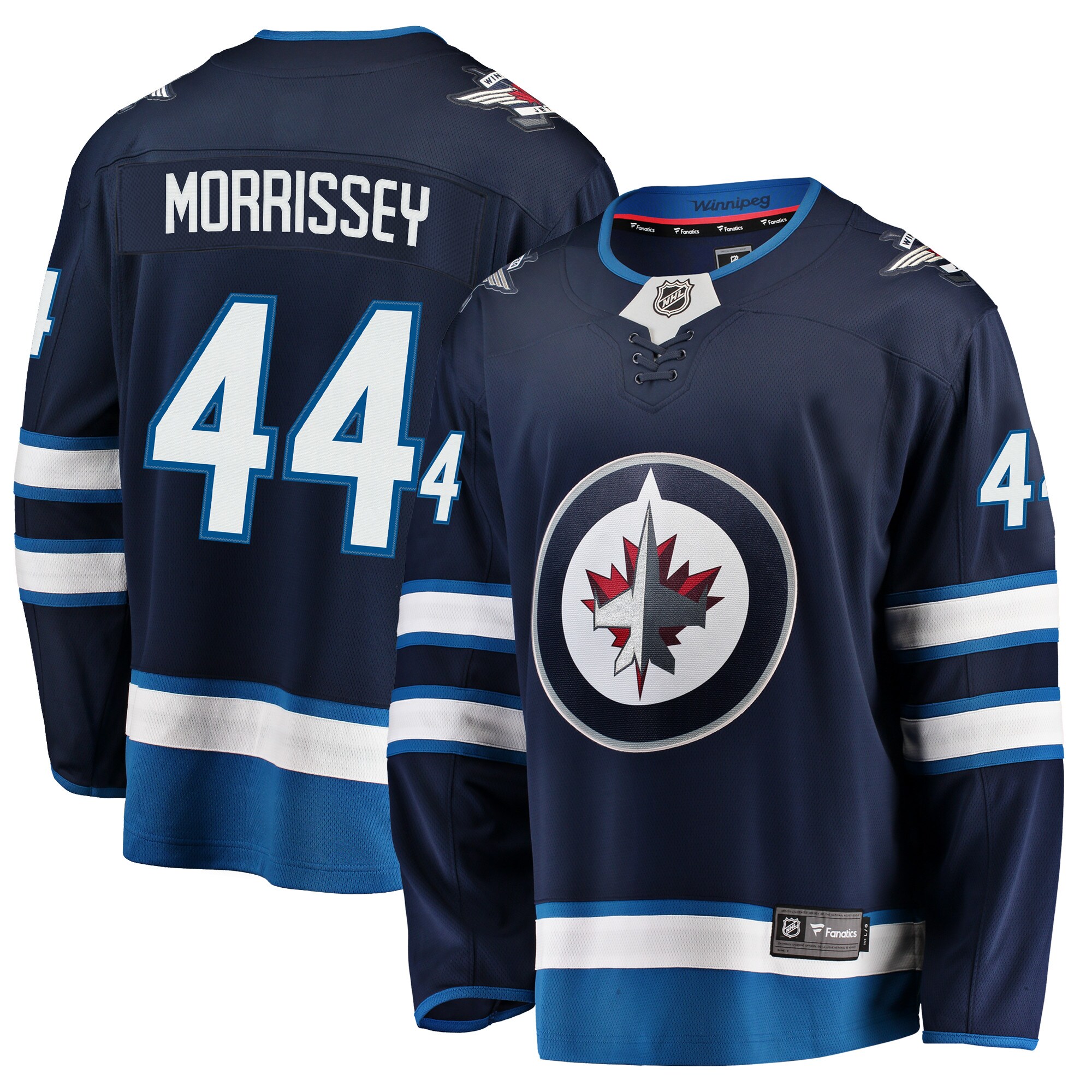 Josh Morrissey Winnipeg Jets Breakaway Replica Jersey - Navy