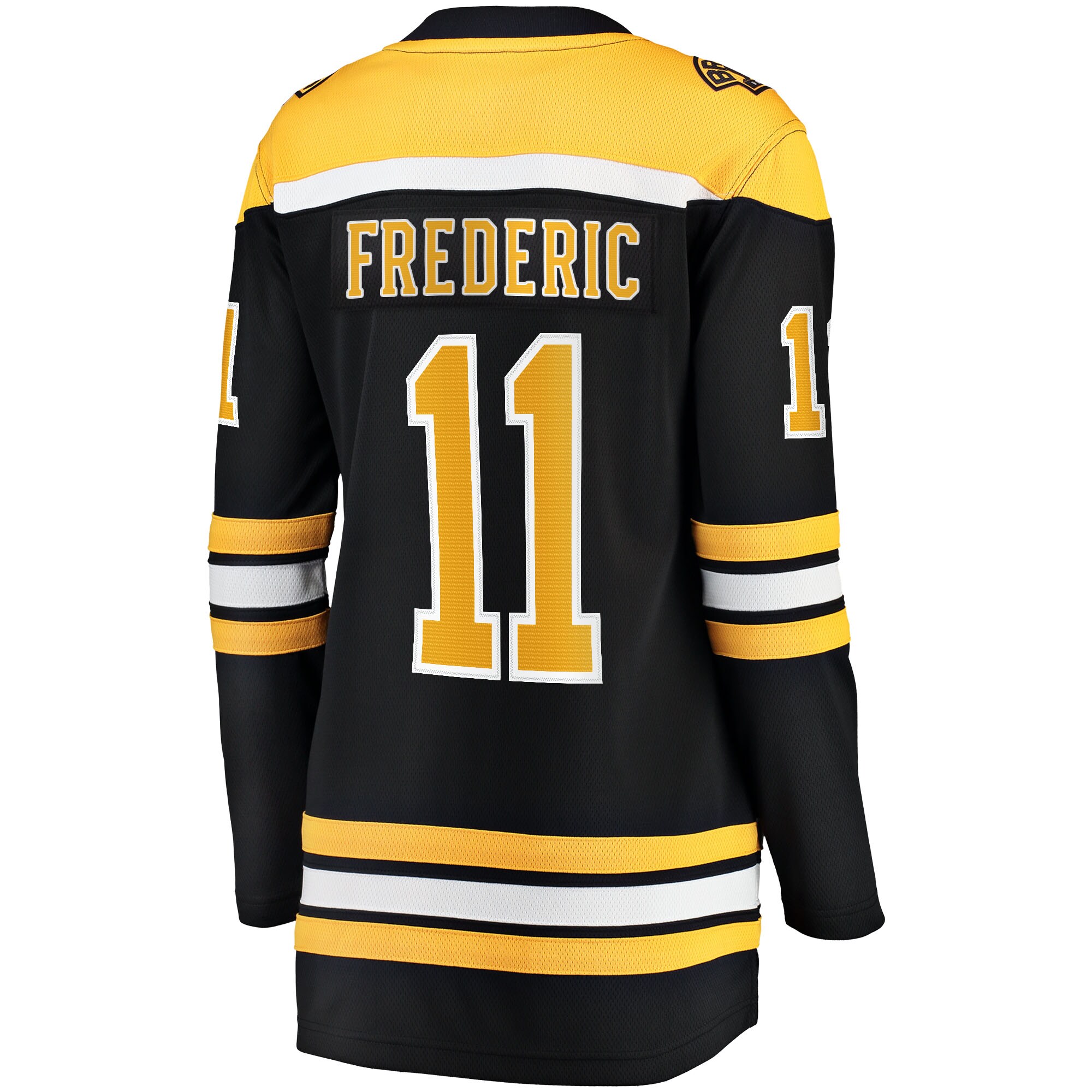 Trent Frederic Boston Bruins Women's Home Breakaway Player Jersey - Black